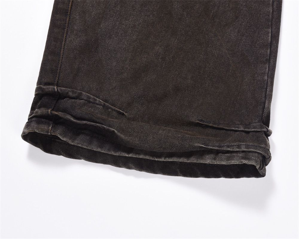 Japanese Brand × Vintage Rusty Worn Out Wrinkles Straight Loose Jeans Size US 34 / EU 50 - 8 Thumbnail