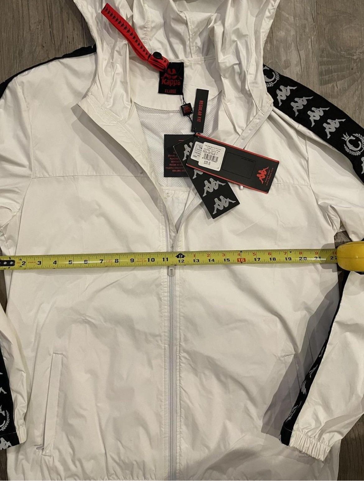 Kappa Reflective Kappa Windbreaker Size US XL / EU 56 / 4 - 4 Thumbnail