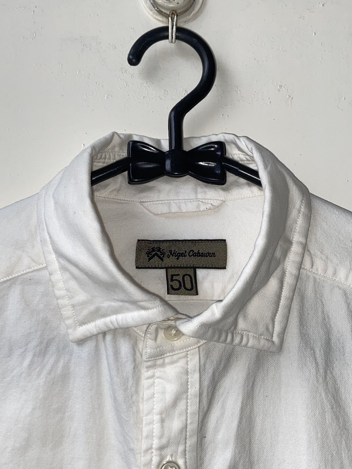 Nigel Cabourn NIGEL COBOURN White Shirt Size US M / EU 48-50 / 2 - 5 Thumbnail