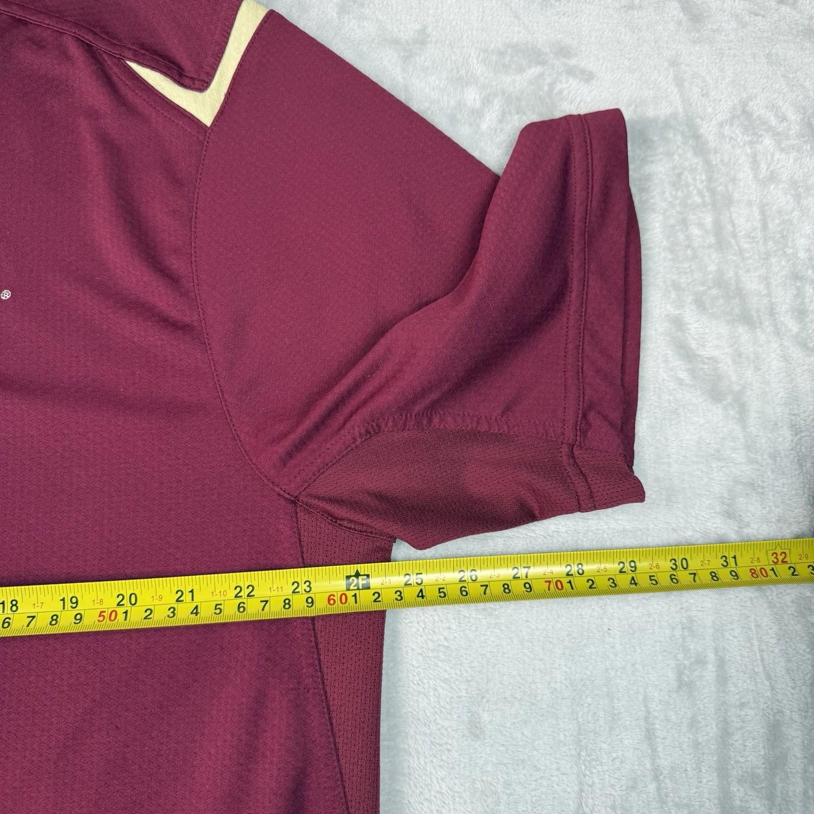 Nike Nike Team Florida State FSU Polo Shirt VTG Maroon NCAA XL Size US XL / EU 56 / 4 - 5 Thumbnail