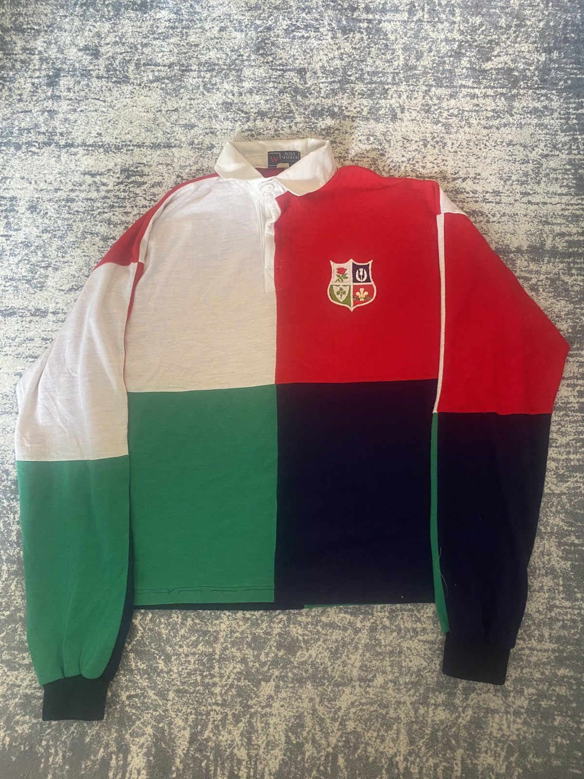 Vintage British and Irish Lions vintage 80s rare polo rugby shirt Size US XL / EU 56 / 4 - 1 Thumbnail