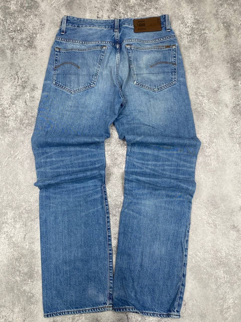G-Star G-Star Raw 3301 Loose Men Denim Jeans Blue Straight Fit W29 Size US 29 - 1 Thumbnail