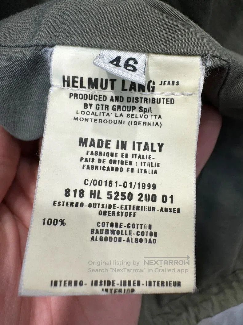 Helmut Lang Helmut Lang Vintage 1999 Parka Oversized Size 46. Size US L / EU 52-54 / 3 - 4 Thumbnail