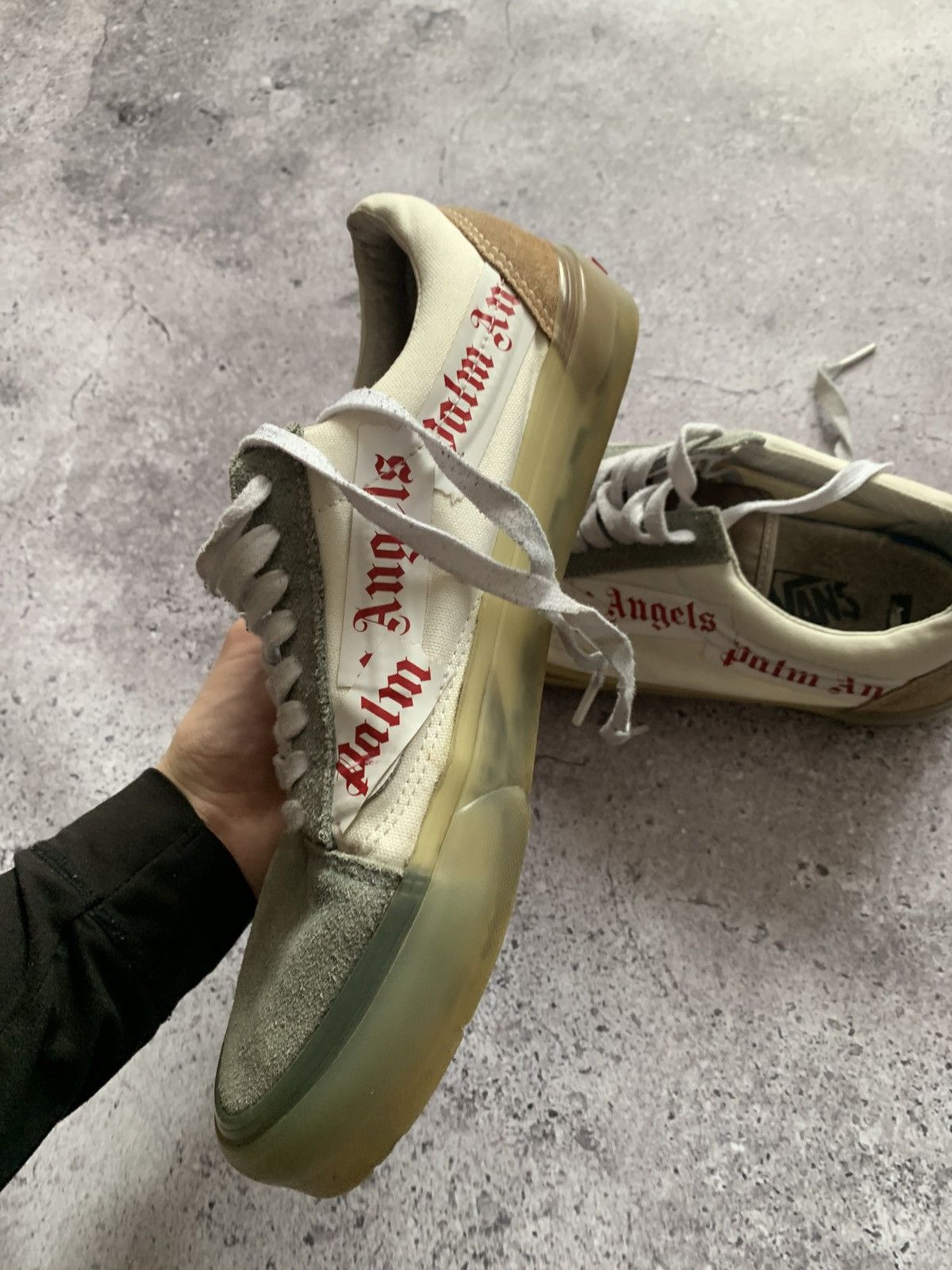 Palm Angels × Vans 🔥VANS X PLAM ANGELES LOW TOP SNEAKERS Size US 10 / EU 43 - 6 Thumbnail