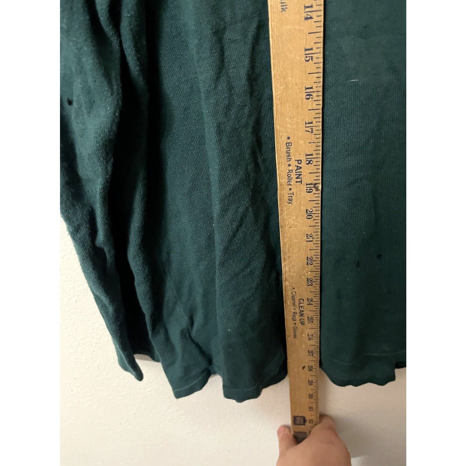 Torrid VINTAGE Torrid Womens Shirt Plus Size 2X Green Lace Keyhole Pullover Long Sleeve Top Girls Mens? Size XXL / US 16-18 / IT 52-54 - 4 Thumbnail