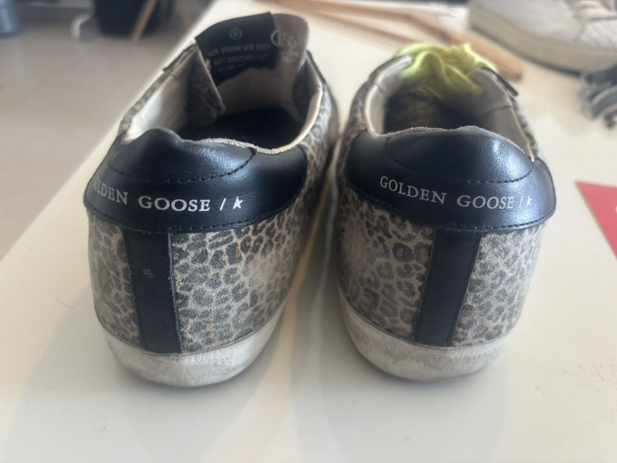Golden Goose Golden Goose Superstar Leopard Print Sneakers – Size 7US Size US 7 / EU 40 - 5 Thumbnail