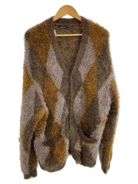image of Number N Ine Number Nine Fizzy Cardigan Sweater in Brown, Men's (Size XL)