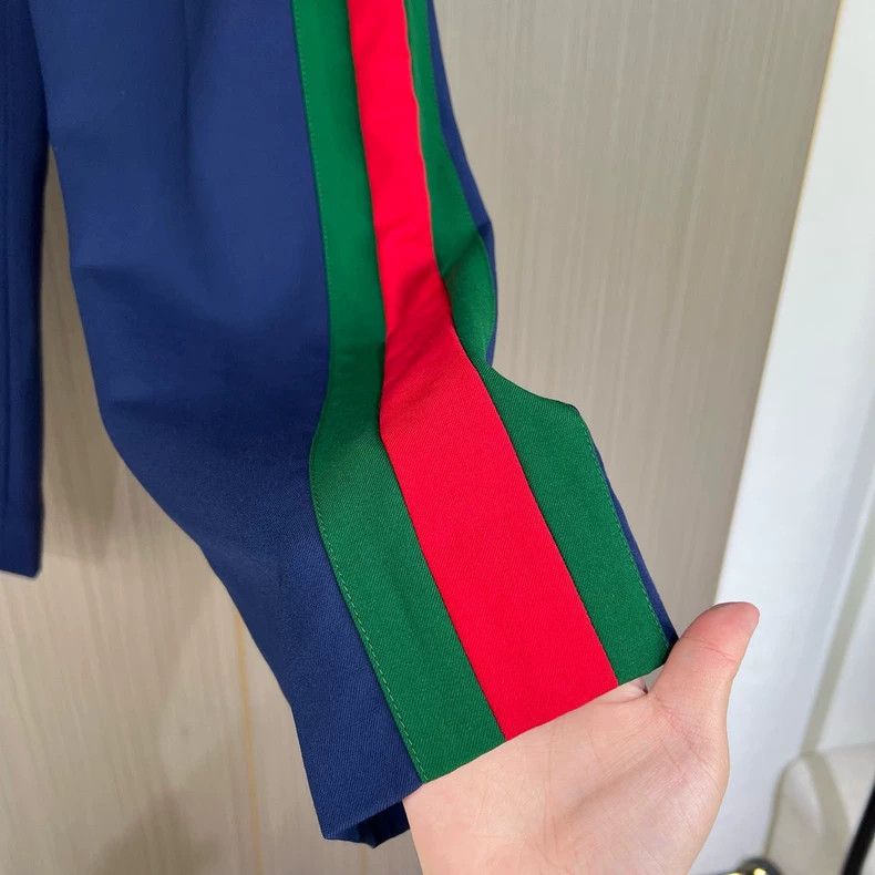 Gucci Gucci Red and green striped casual pants 2504-Nextarrow Size US 30 / EU 46 - 4 Thumbnail