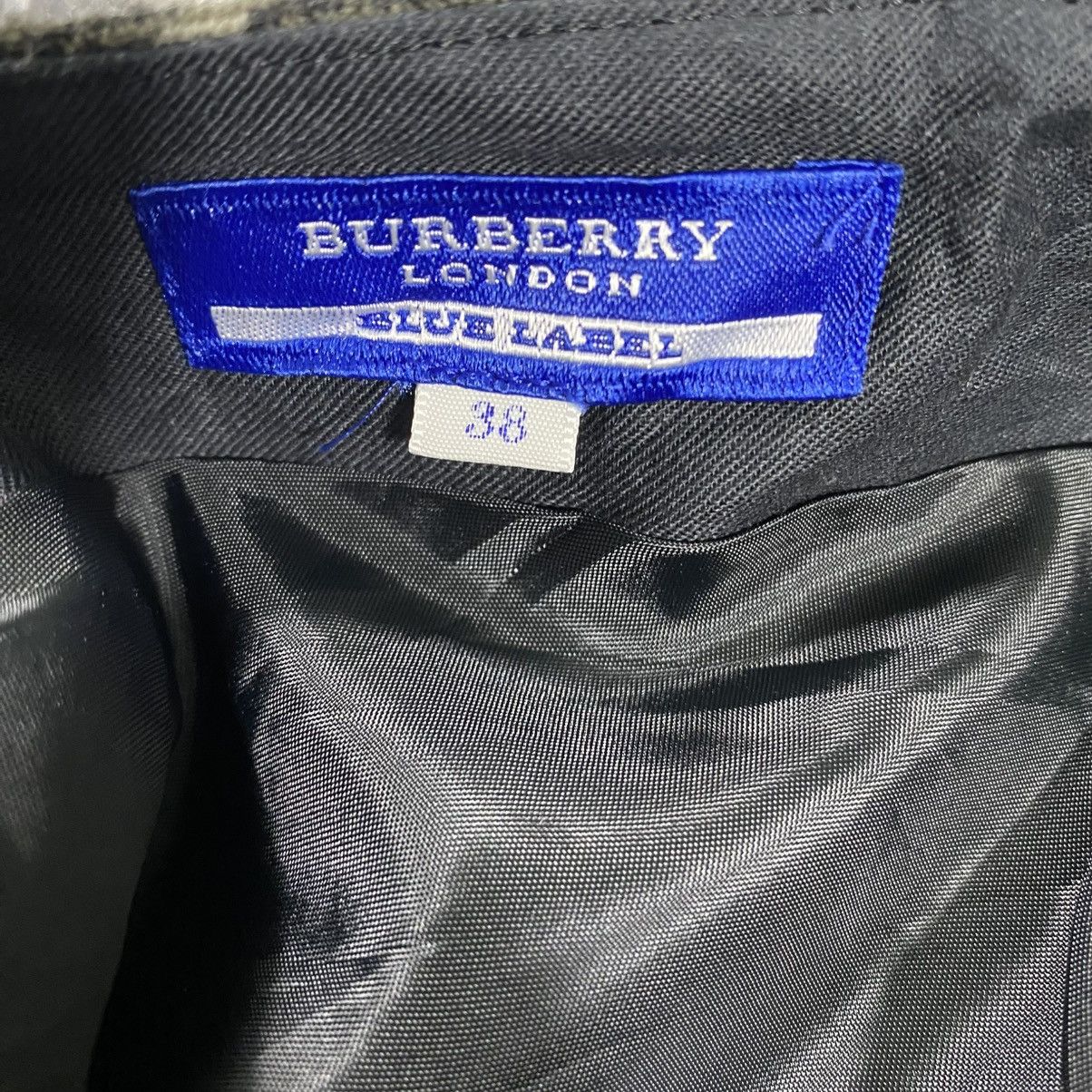 Burberry Burberry London Blue Label Nova Check Wool Mini Skirt Size 26" / US 2 / IT 38 - 7 Thumbnail