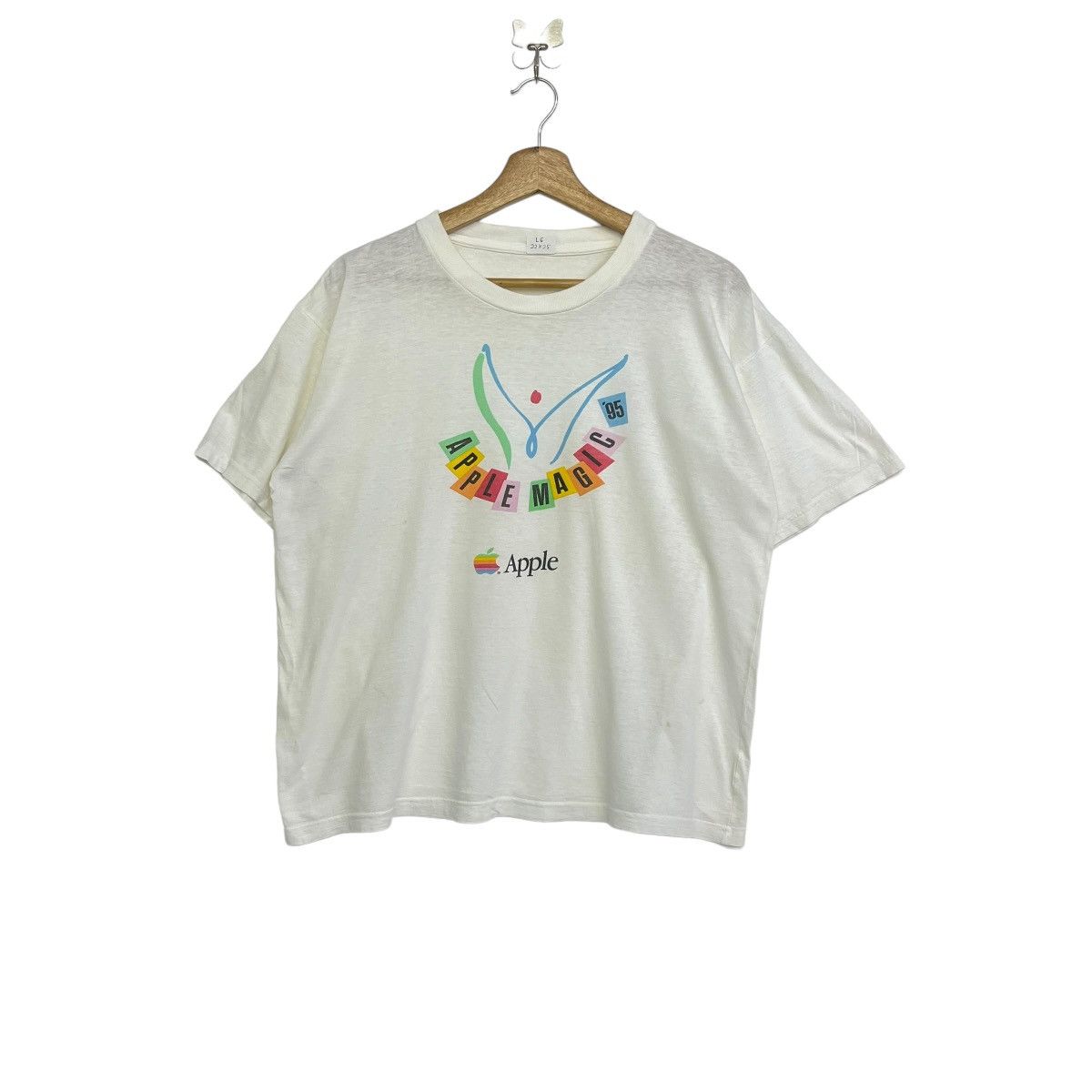 Apple × Vintage *Rare!! Vintage APPLE Macintosh apple magic 95 tee Size US L / EU 52-54 / 3 - 1 Thumbnail