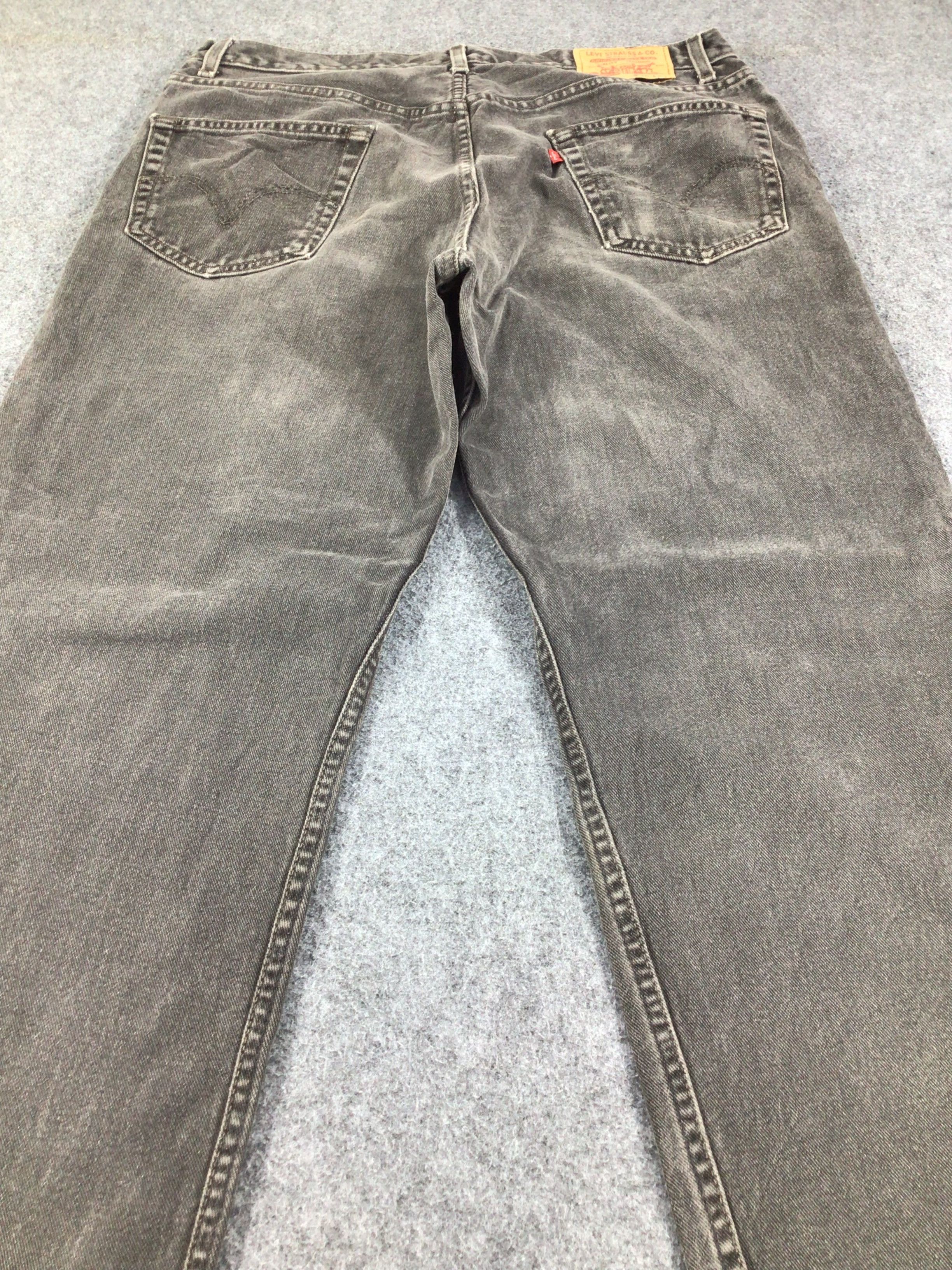 Levi's Vintage Levis 550 Jeans Faded Black Levi's Denim -J812 Size US 35 - 4 Thumbnail