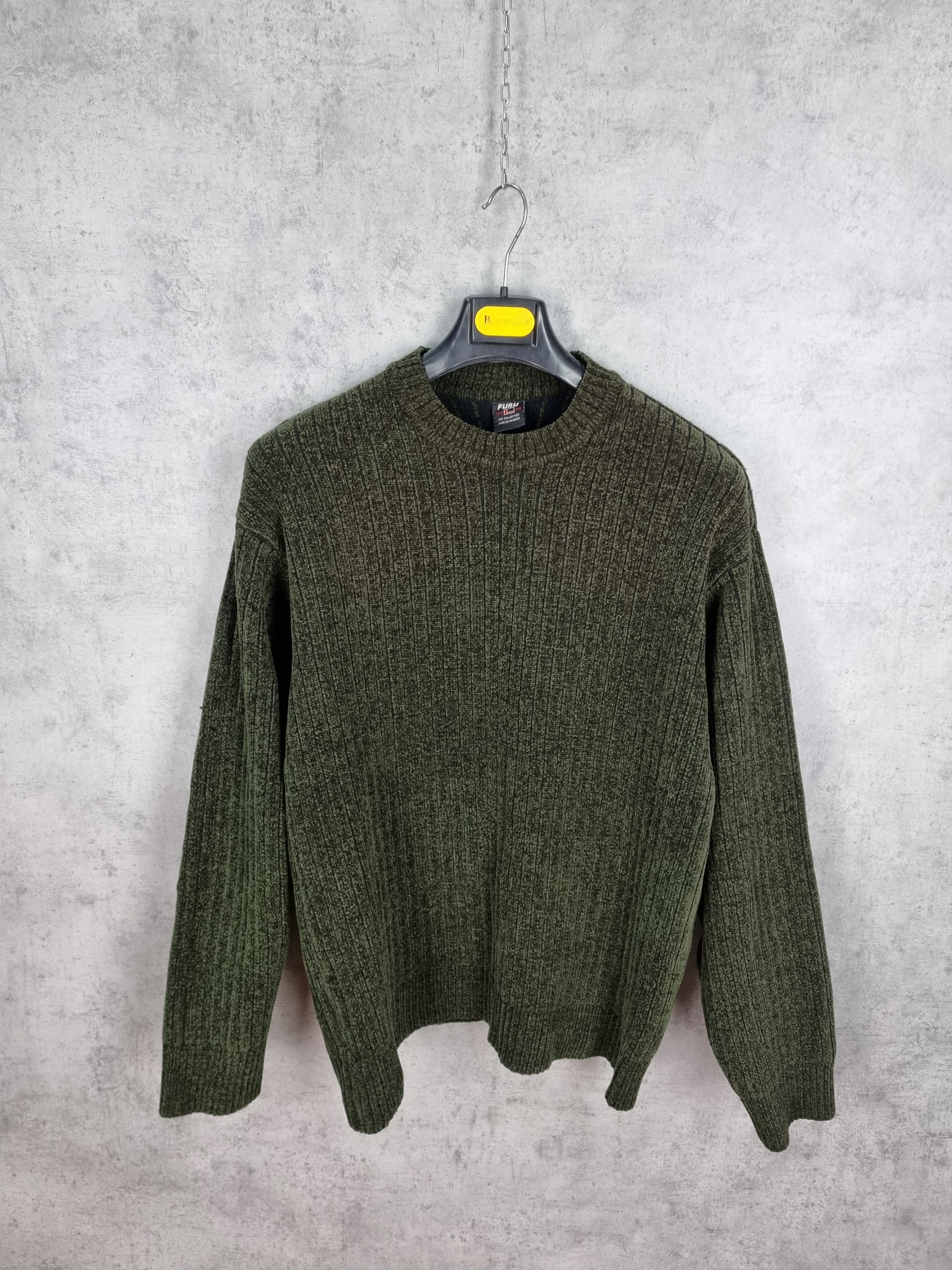 Fubu × Vintage Fubu Velour Striped Vintage Sweater Size US L / EU 52-54 / 3 - 9 Thumbnail