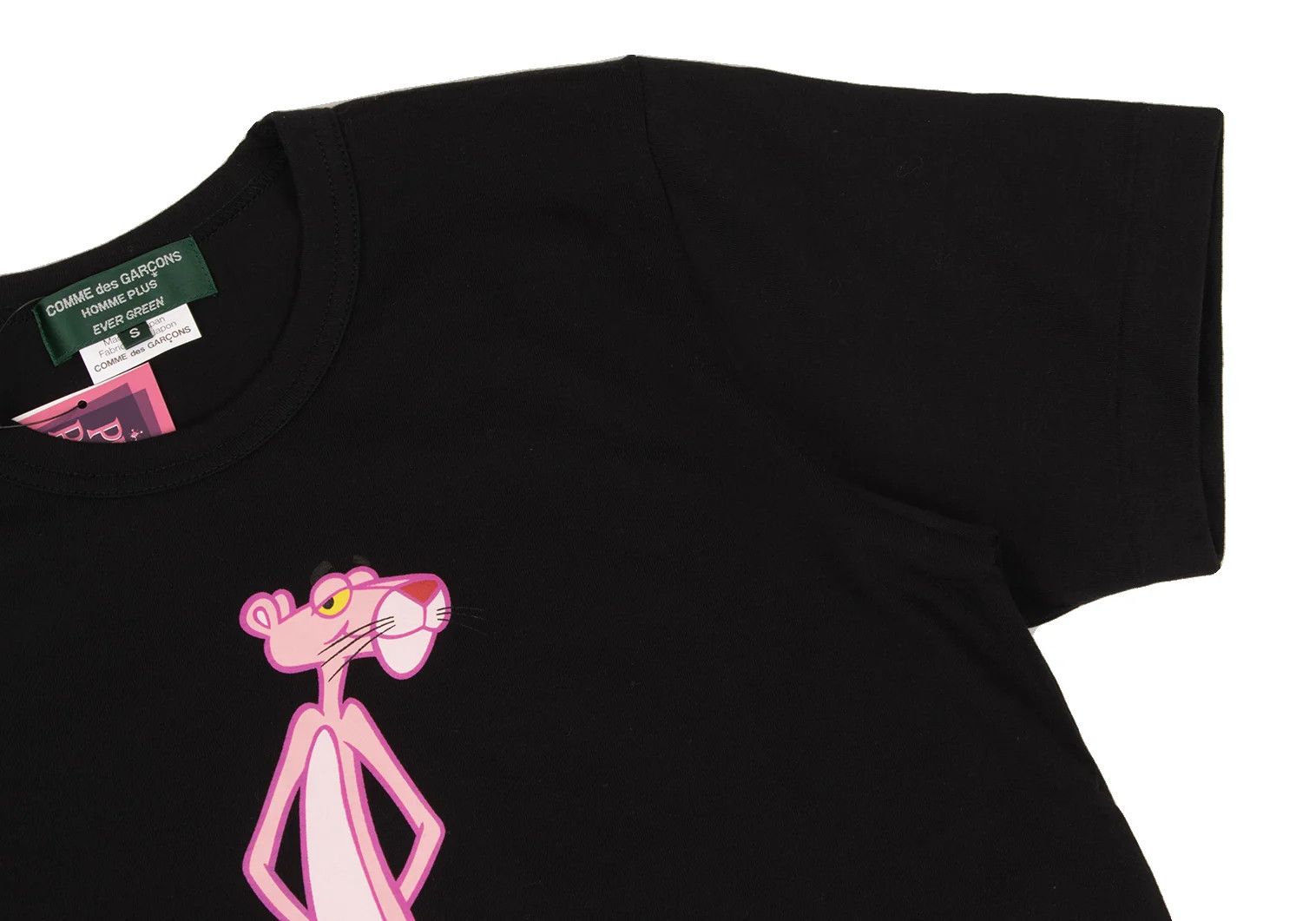 Comme des Garcons Homme Plus Pink Panther T-Shirt in Black Size S Size US S / EU 44-46 / 1 - 5 Thumbnail