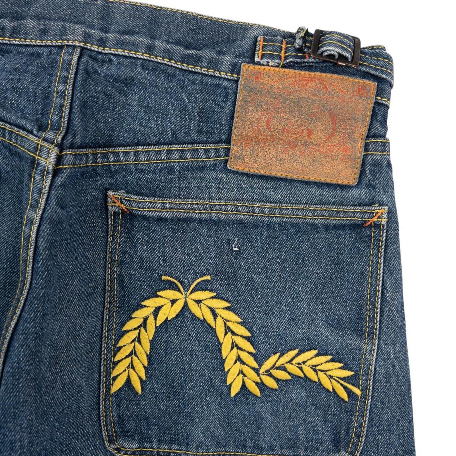 Evisu Vintage Evisu Double Wheat Gull Embroidered Denim Jeans W30 Size US 30 / EU 46 - 5 Thumbnail