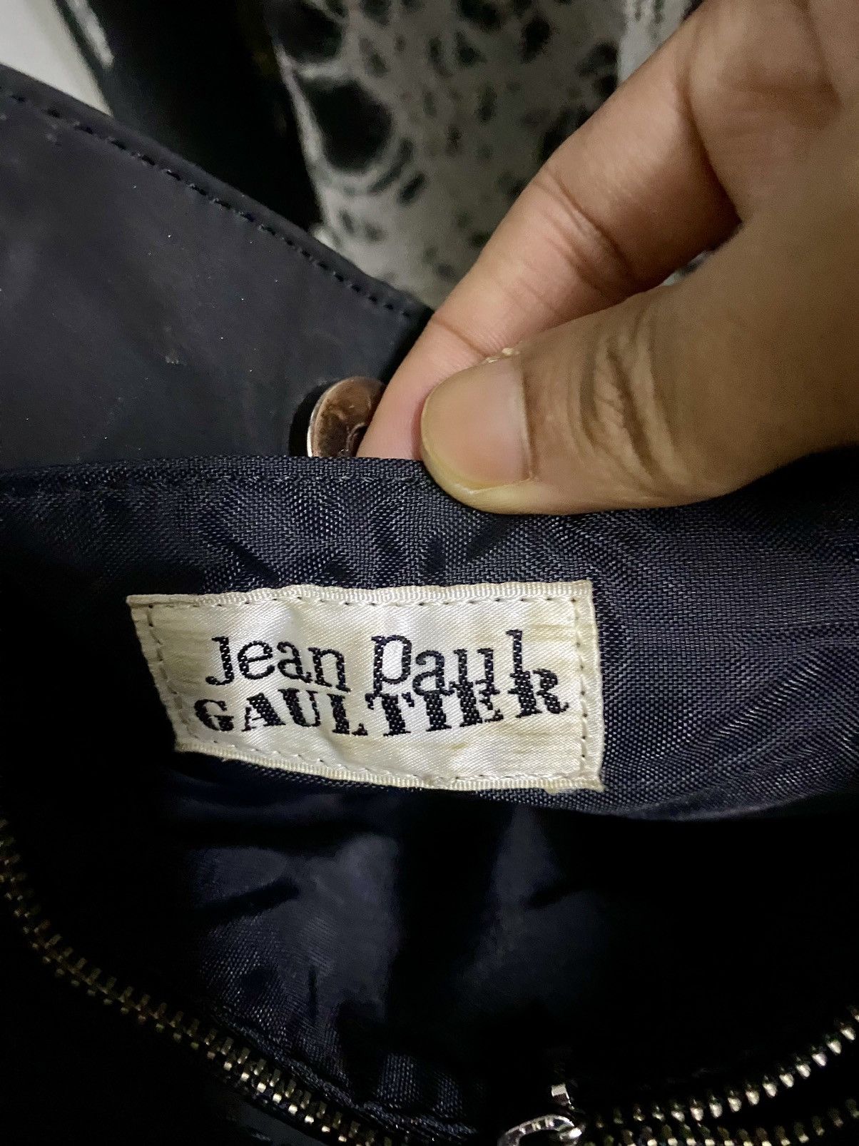 Jean Paul Gaultier Iconic Jean Paul Gaultier Dragon Embossed Sling Bag Size ONE SIZE - 9 Thumbnail