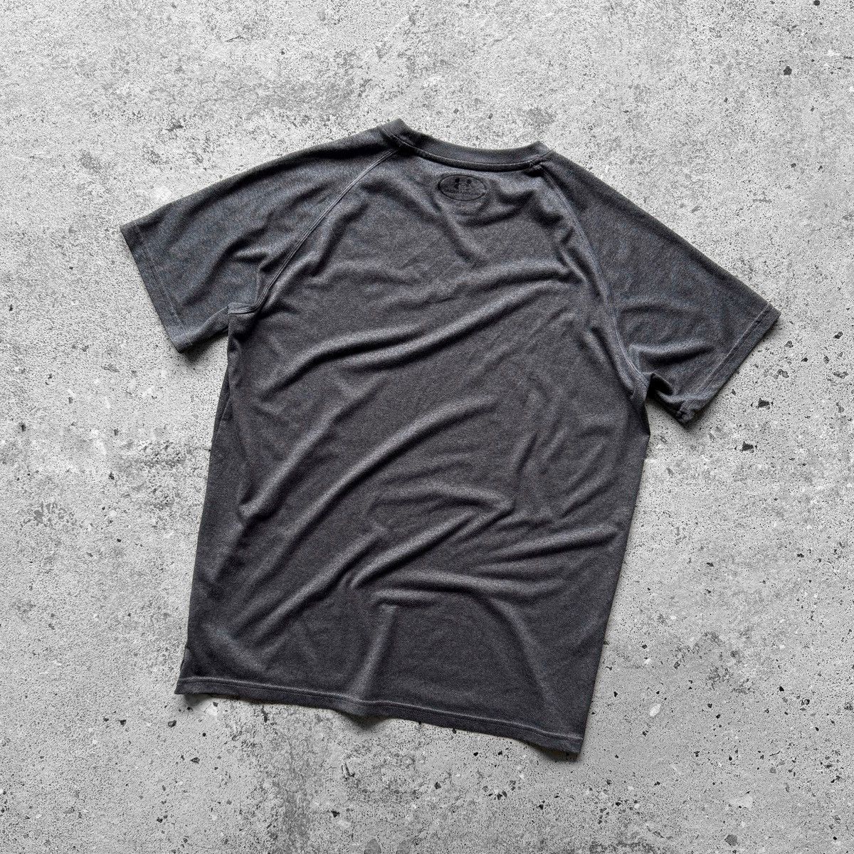 Under Armour Under Armour HeatGear Mens Gray Short Sleeve Sport Shirt Top Size US S / EU 44-46 / 1 - 2 Thumbnail