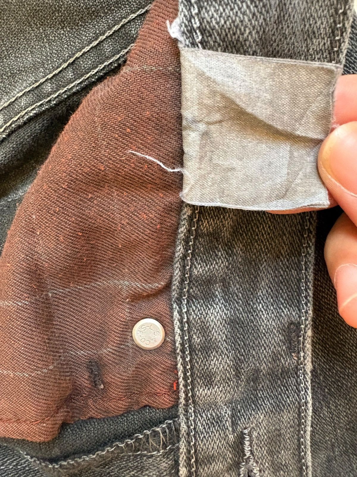 Levi's × Levi's Vintage Clothing Vintage 90s Levis 505 Cargo Faded Wash Distressed Jeans Size US 29 - 11 Thumbnail