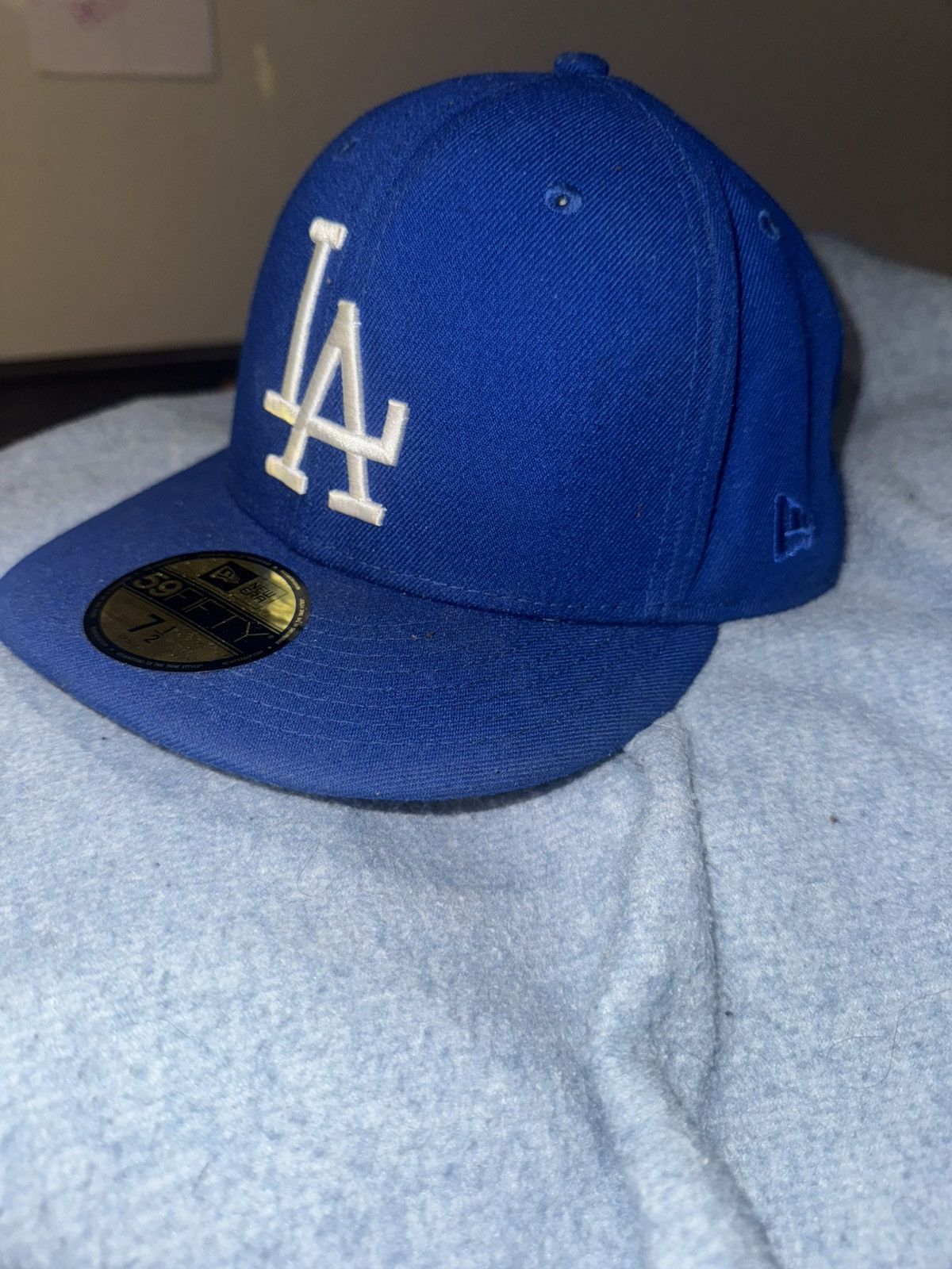 New Era Fitted Dodgers Hat Size ONE SIZE - 1 Thumbnail