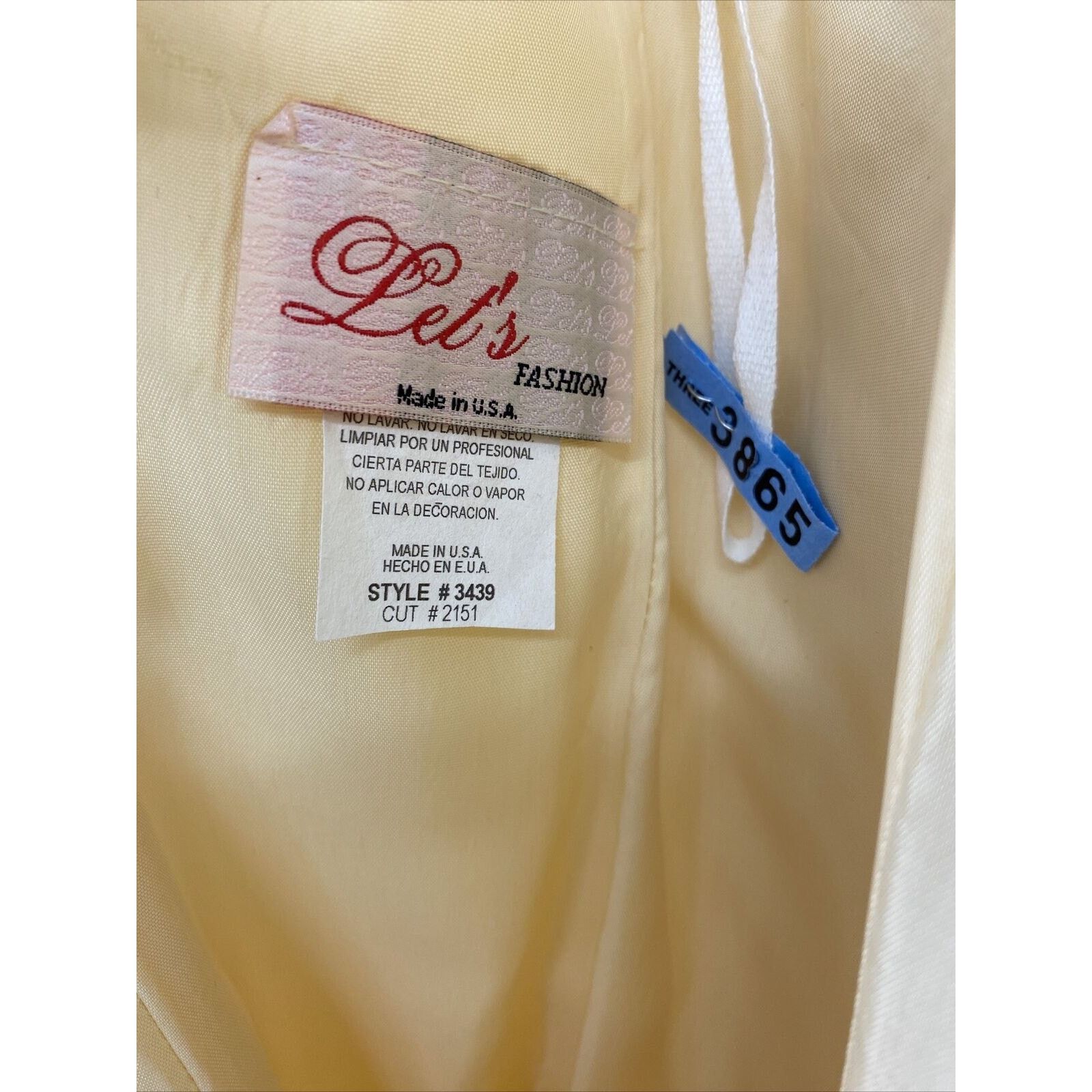 Other Let’s Fashion Evening Gown Made In USA Size XS Size XS / US 0-2 / IT 36-38 - 7 Thumbnail