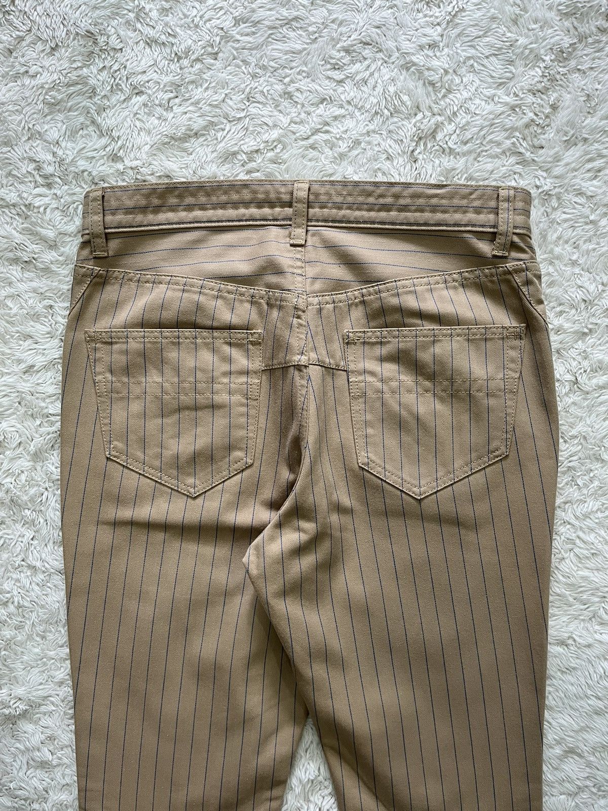 Number (N)ine number nine blue pinstripe pants Size US 30 / EU 46 - 16 Thumbnail