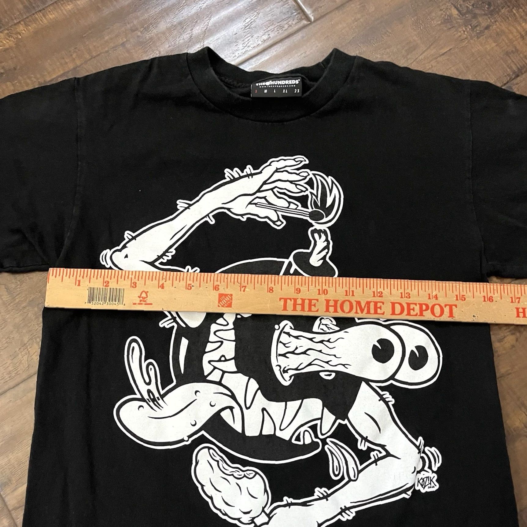 The Hundreds The Hundreds X Frank Kozik Limited Edition 2020 T-Shirt Small Art Band Tee RARE Size US S / EU 44-46 / 1 - 5 Thumbnail