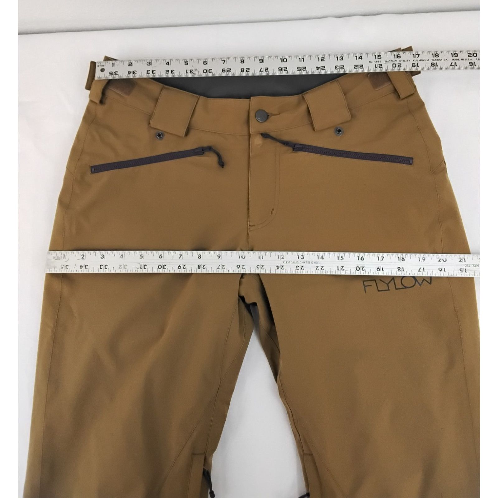 Flylow Flylow Ski Pants Men's M Khaki Brown Insulated Snowboard Size US 32 / EU 48 - 4 Thumbnail