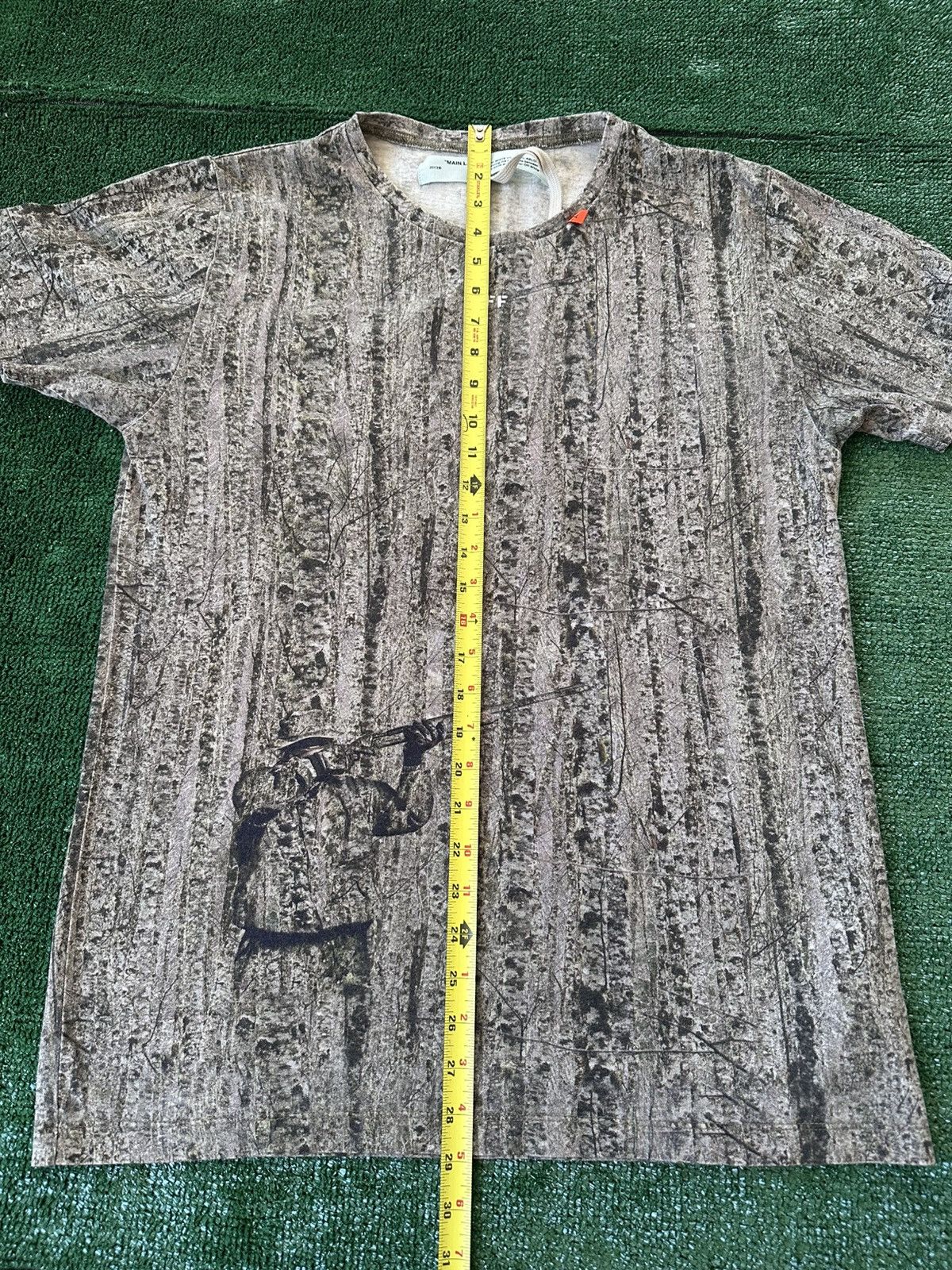 Off-White Off White Camouflage SS19 Logo Arrows Tee Size Medium Used Size US M / EU 48-50 / 2 - 11 Thumbnail