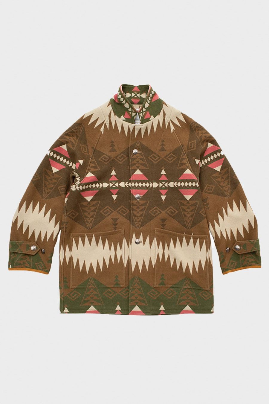 Visvim VISVIM HOPILAND COAT NATIVE BLANKET Size US XL / EU 56 / 4 - 2 Thumbnail