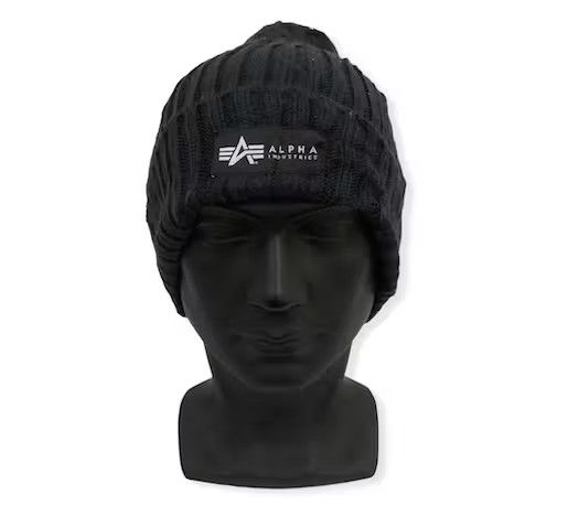 Alpha Industries Vintage Alpha industries Beanie Hat Size ONE SIZE - 1 Thumbnail
