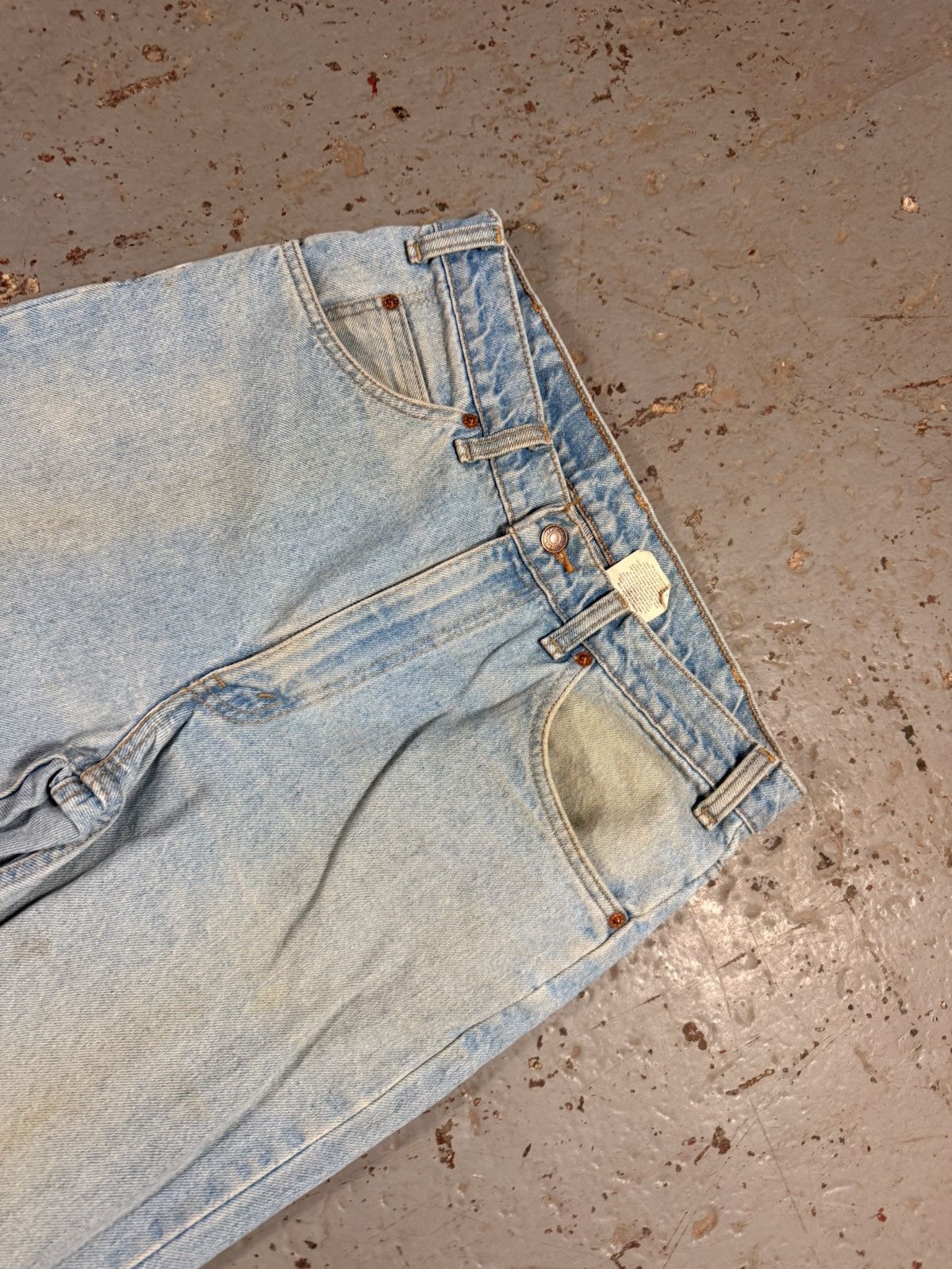 Levi's Vintage Orange Tag 619 Levi Denim Jeans Size US 33 - 5 Thumbnail