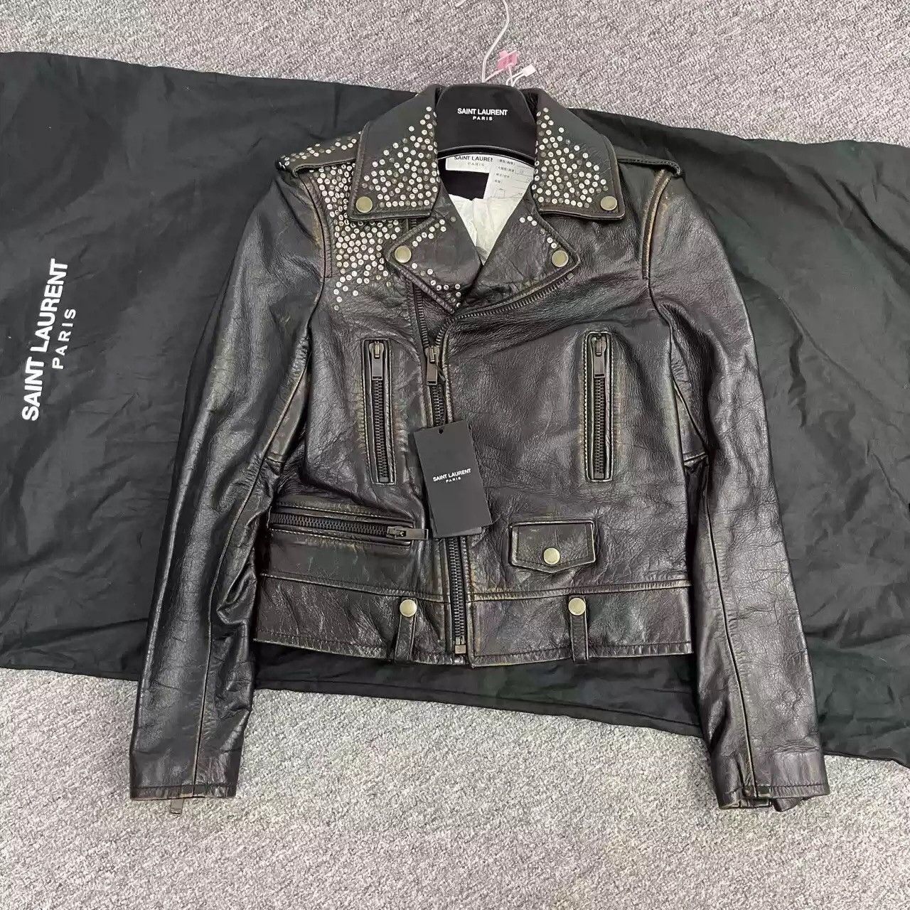 Saint Laurent Paris saint laurent Old denim jacket Size US M / EU 48-50 / 2 - 1 Thumbnail