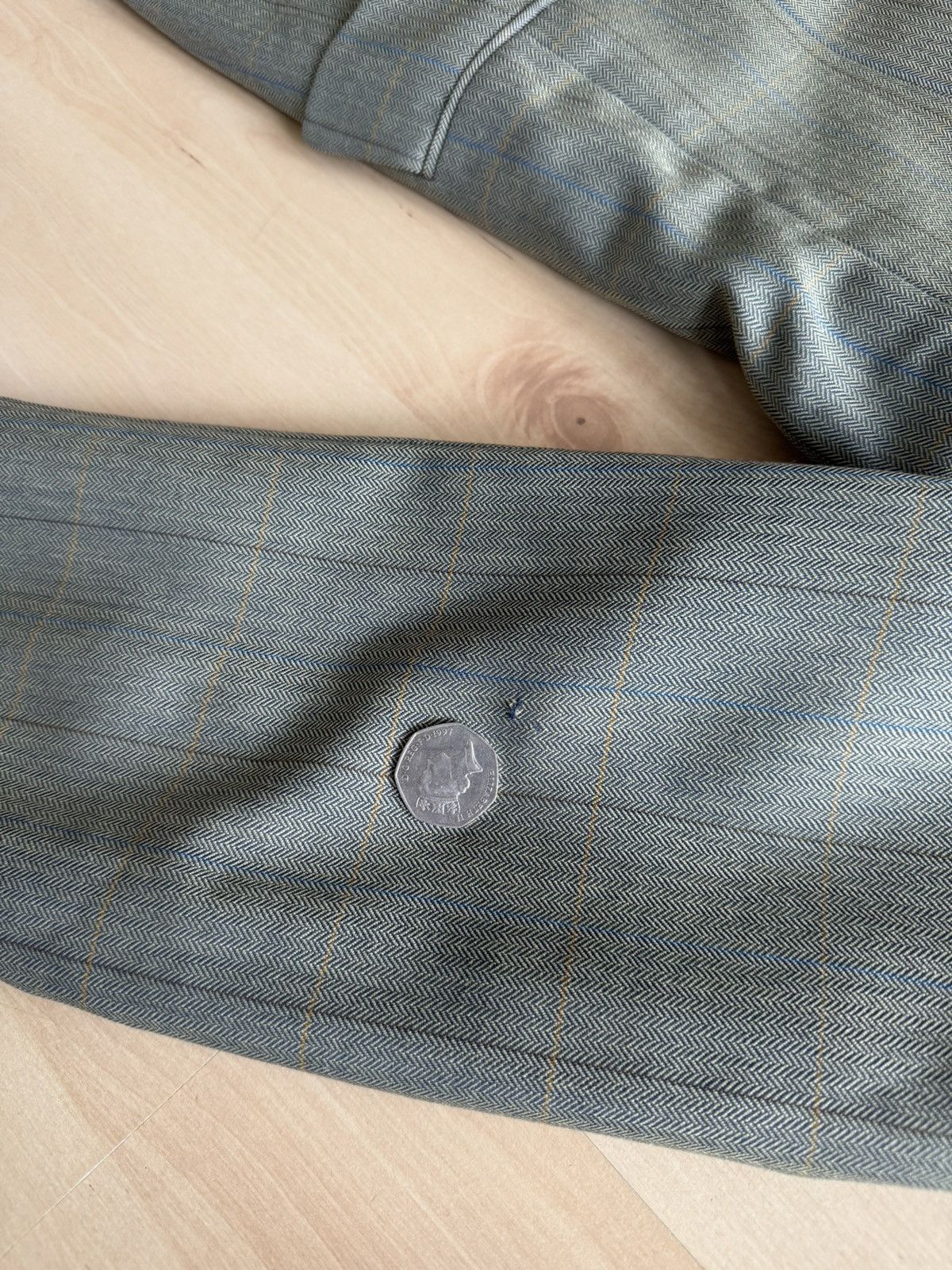 Burberry Burberry vintage archive wool check blazer jacket Size US L / EU 52-54 / 3 - 4 Thumbnail