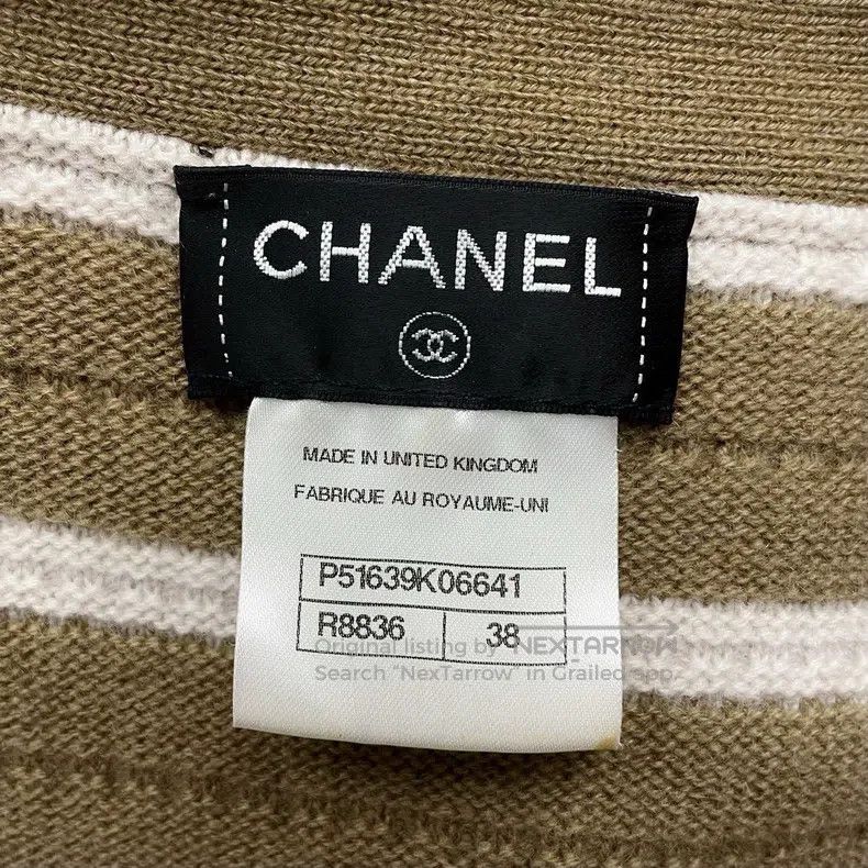 Chanel Chanel Milk tea-coloured coat Size XS / US 0-2 / IT 36-38 - 4 Thumbnail
