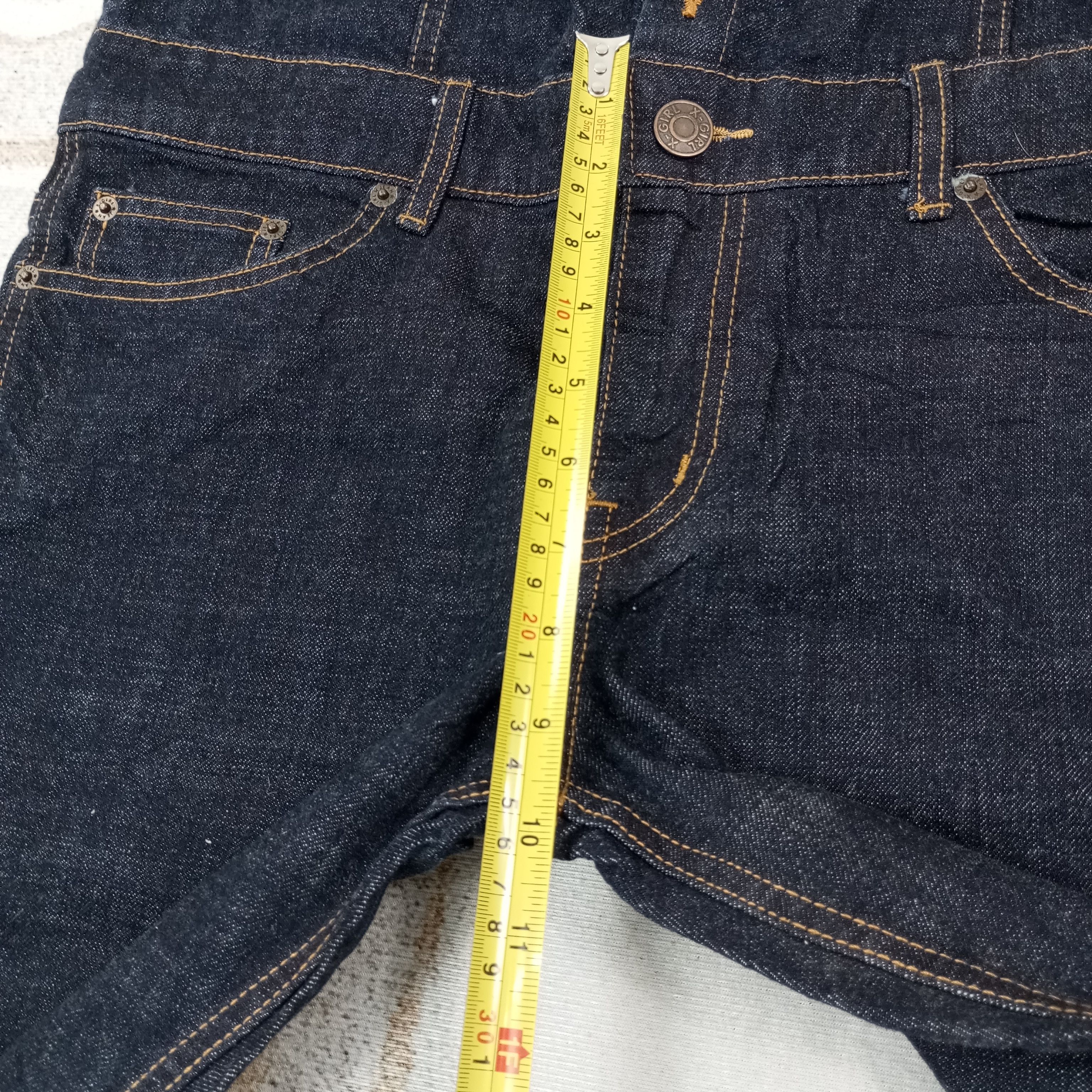 Vintage X-Girl Streetwear Overall Jeans c235n13 Size US 35 - 9 Thumbnail