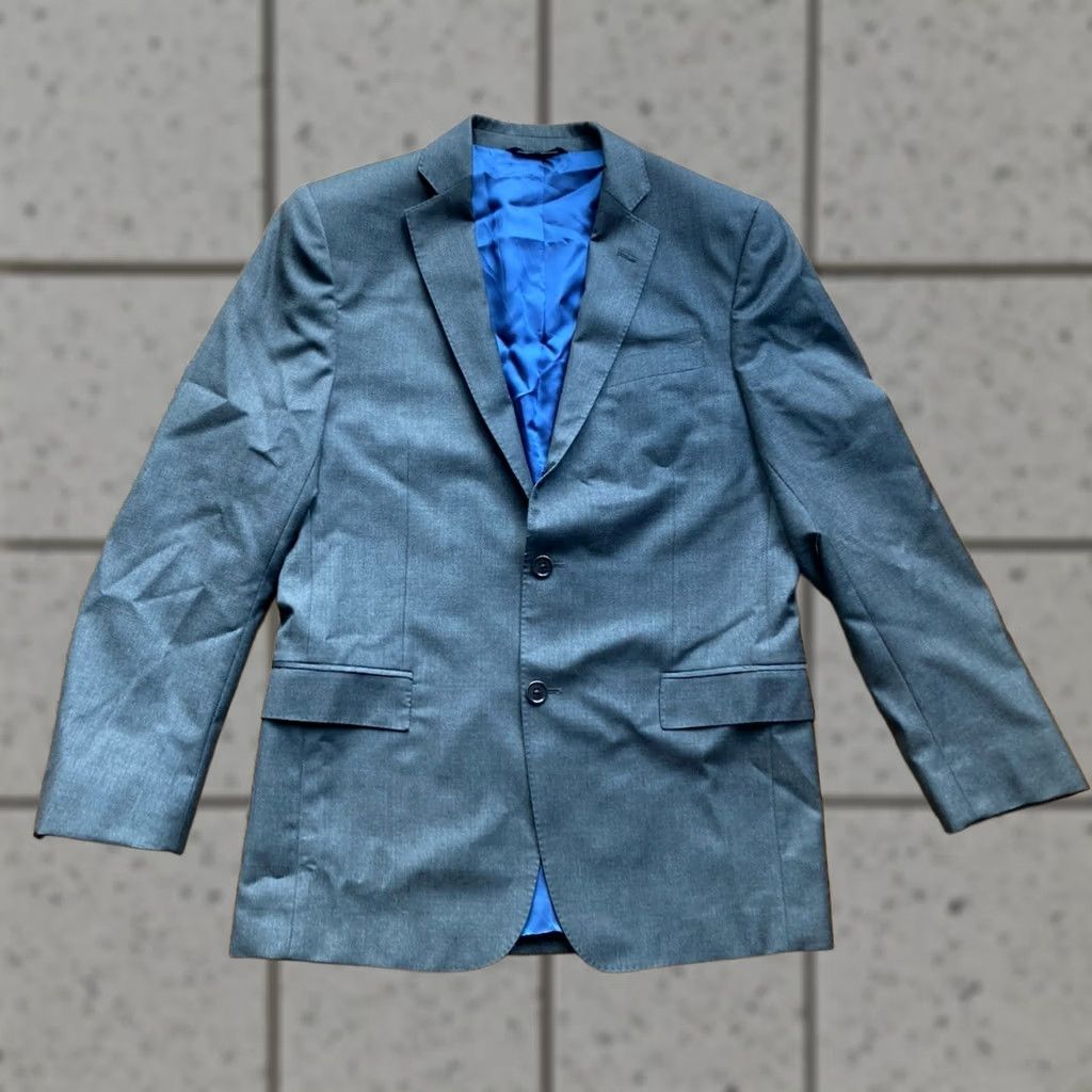 Brooks Brothers Brooks Brothers Blazer Mens 38R Gray Regent Brooksgate Vitale Barberis Wool Size 38R - 1 Thumbnail