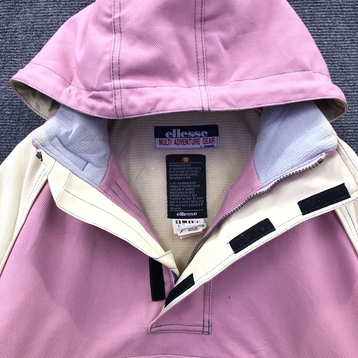 Ellesse × Goldwin Vintage Ellesse Goldwin Entrant Half Zipper Ski Jacket Size US S / EU 44-46 / 1 - 11 Thumbnail