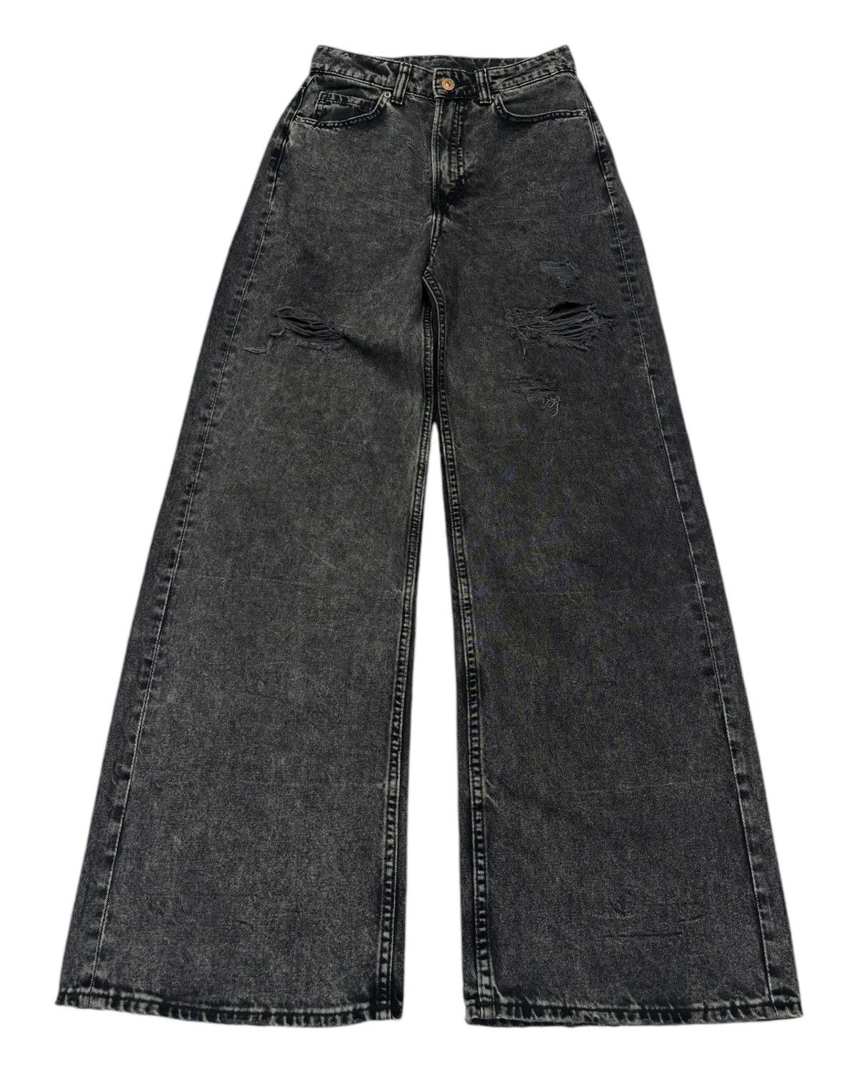 Flared💥Vintage 90s Style Divided HM Baggy Bootcut Leg Jeans