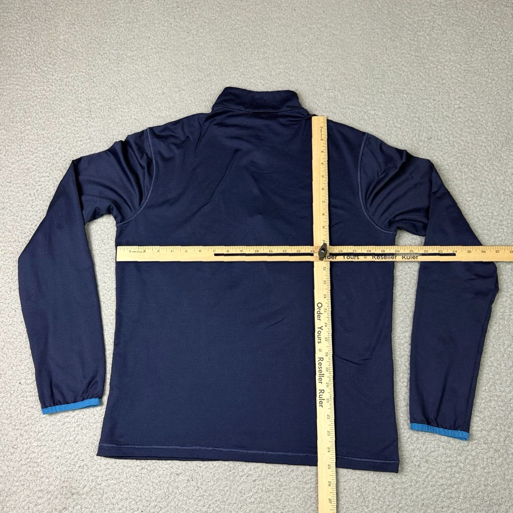 Odlo VINTAGE Odlo Shirt Pullover 1/4 Zip Mens Small Blue Polyester Activewear Casual Workout Running & Jogging Size US S / EU 44-46 / 1 - 7 Thumbnail