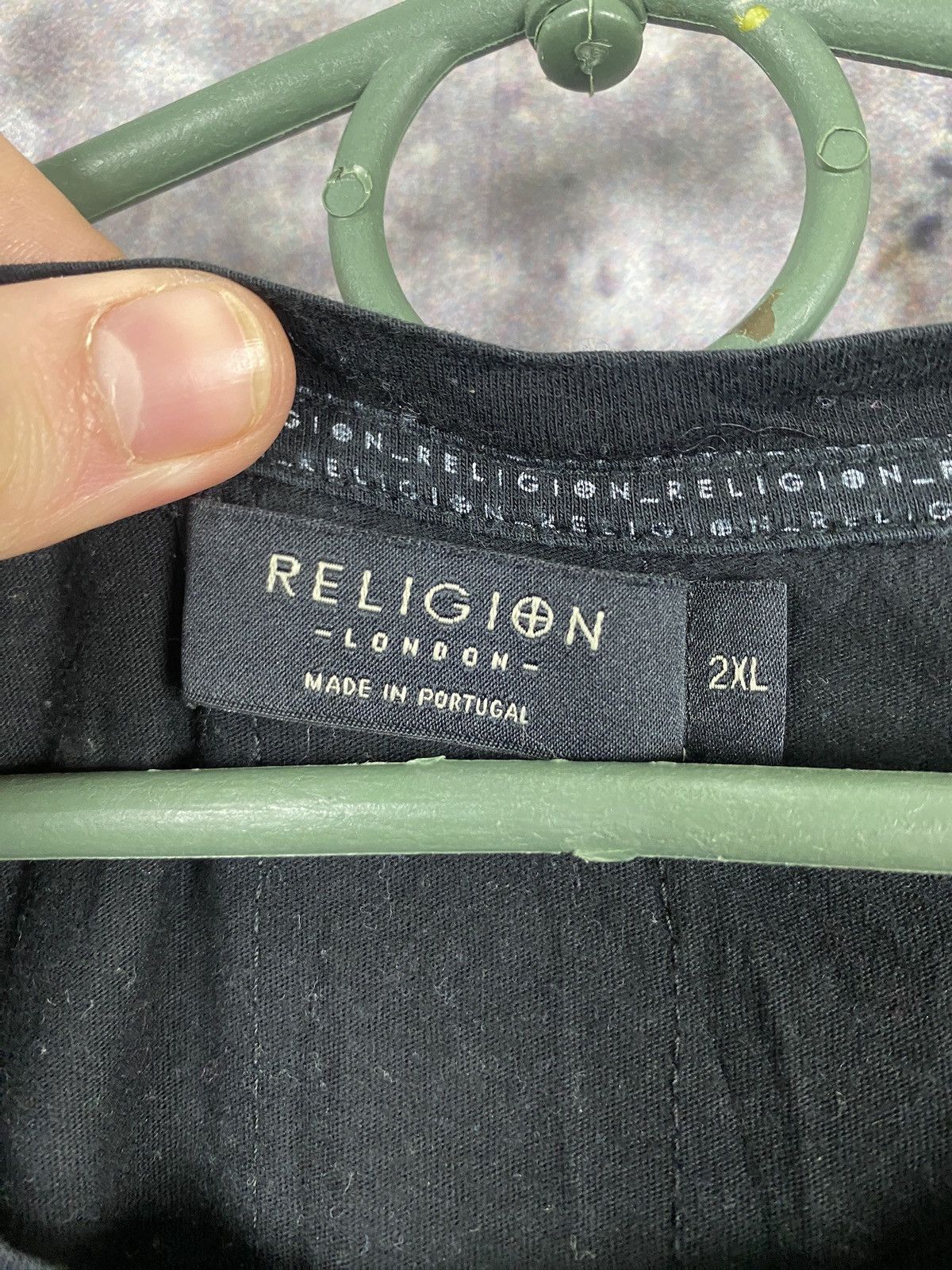 Japanese Brand × Vintage Men’s Religion T-Shirt Streetwear Vintage Size XXL Size US XXL / EU 58 / 5 - 5 Thumbnail