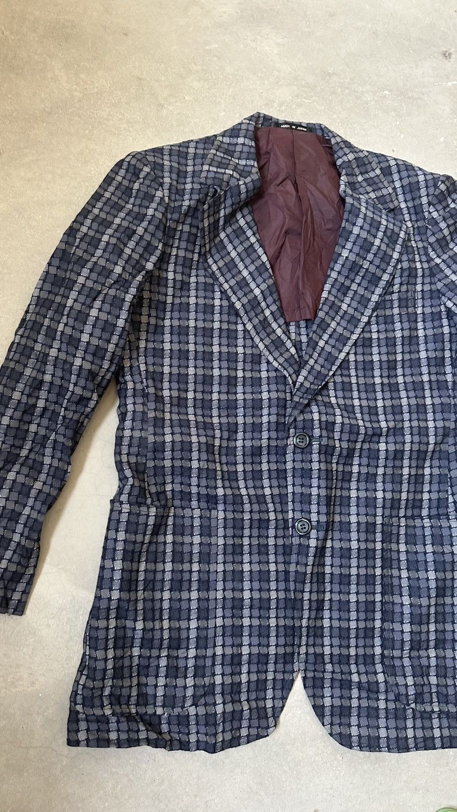 Japanese Brand BLAZER ART MADE IN JAPAN Size US M / EU 48-50 / 2 - 2 Thumbnail