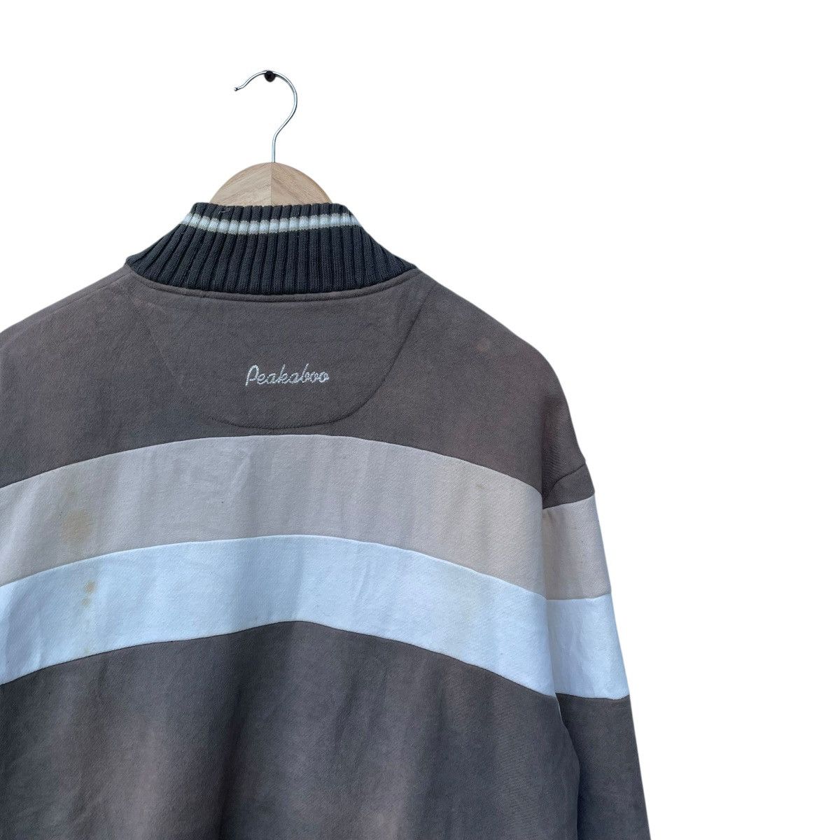 Japanese Brand × Vintage Vintage Japanese Brand Peakaboo Stripe Jacket Size US M / EU 48-50 / 2 - 8 Thumbnail