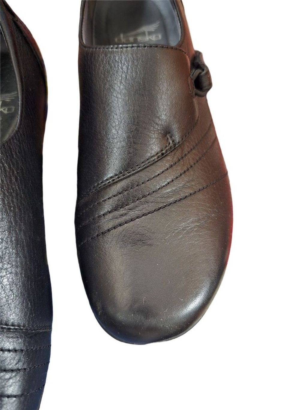 Dansko Women's Dansko Franny Black Leather Flats & Loafers size 39 Size US 9 / IT 39 - 4 Thumbnail