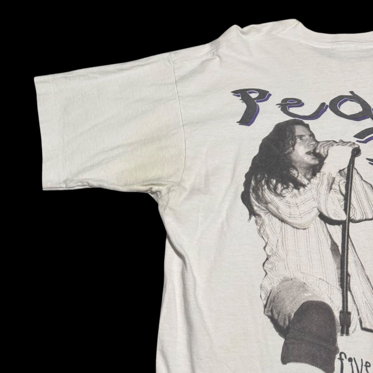 Vintage 1994 Pearl Jam Five Against One Tour Shirt Men's XL FLAWS Size US XL / EU 56 / 4 - 9 Thumbnail