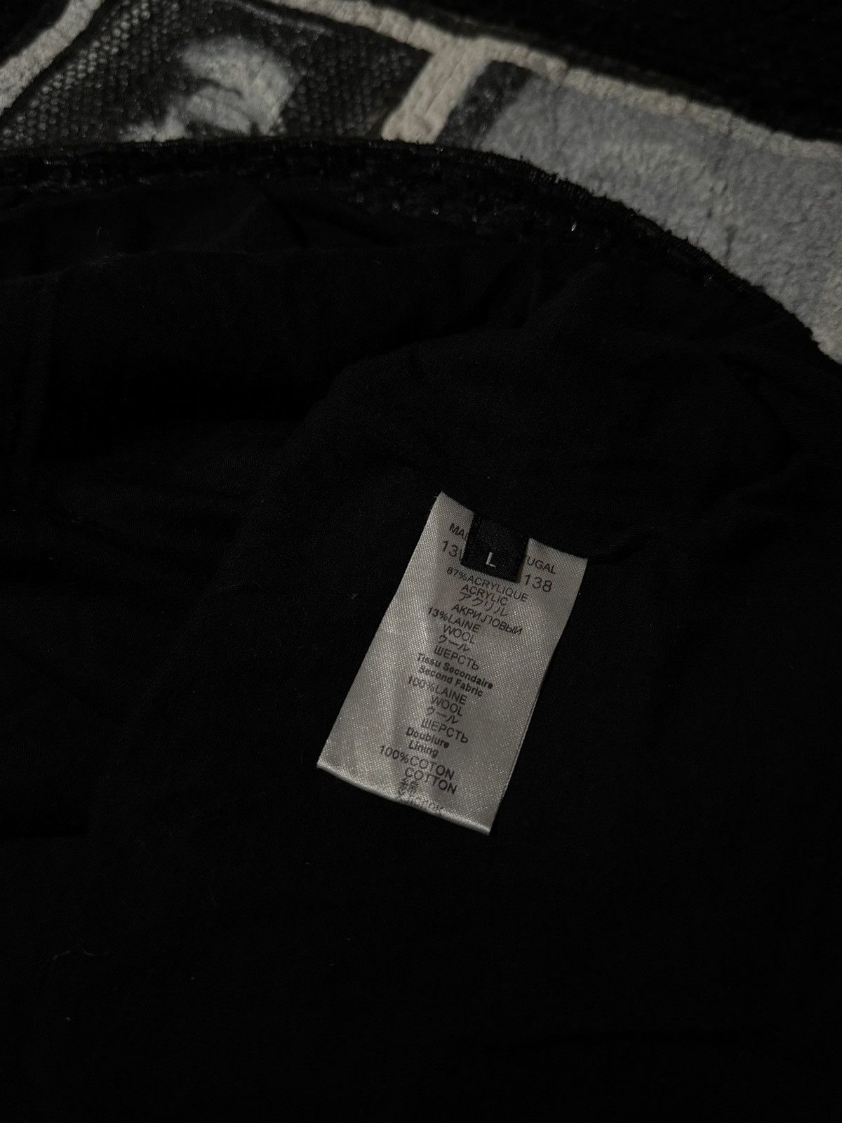 Riccardo Tisci Givenchy FW13 Runway – “Amerika” Waxed Wool Blend T-Shirt Size US L / EU 52-54 / 3 - 10 Thumbnail