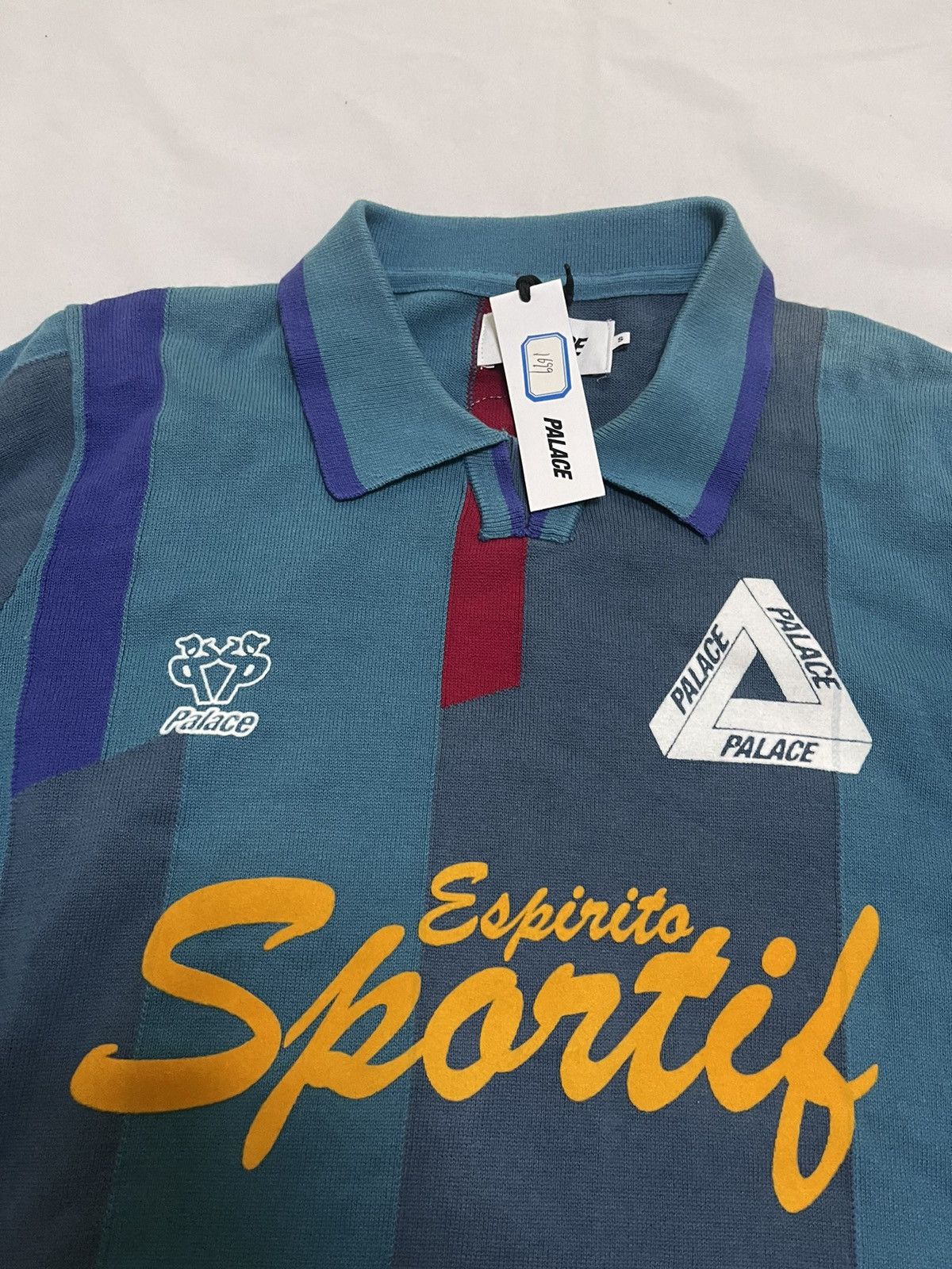 Palace Palace sportif knit blue Size US S / EU 44-46 / 1 - 3 Thumbnail