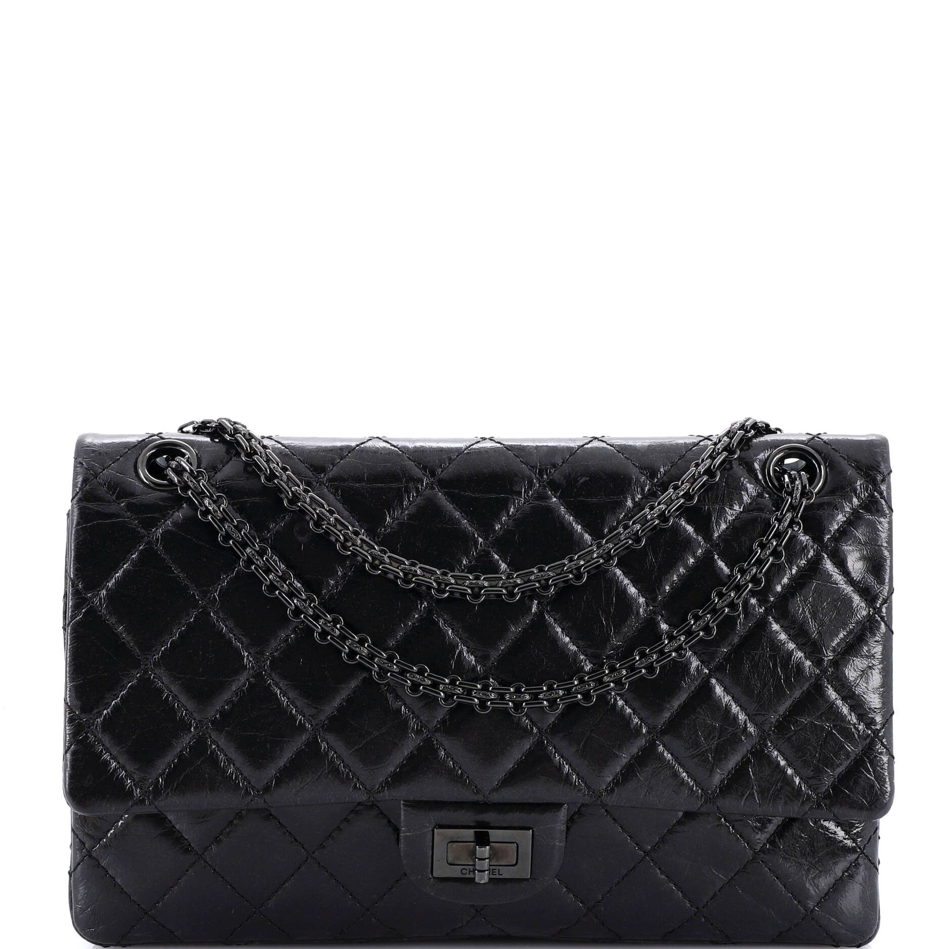 Chanel So Black Reissue 2.55 Flap Bag Size ONE SIZE - 1 Thumbnail