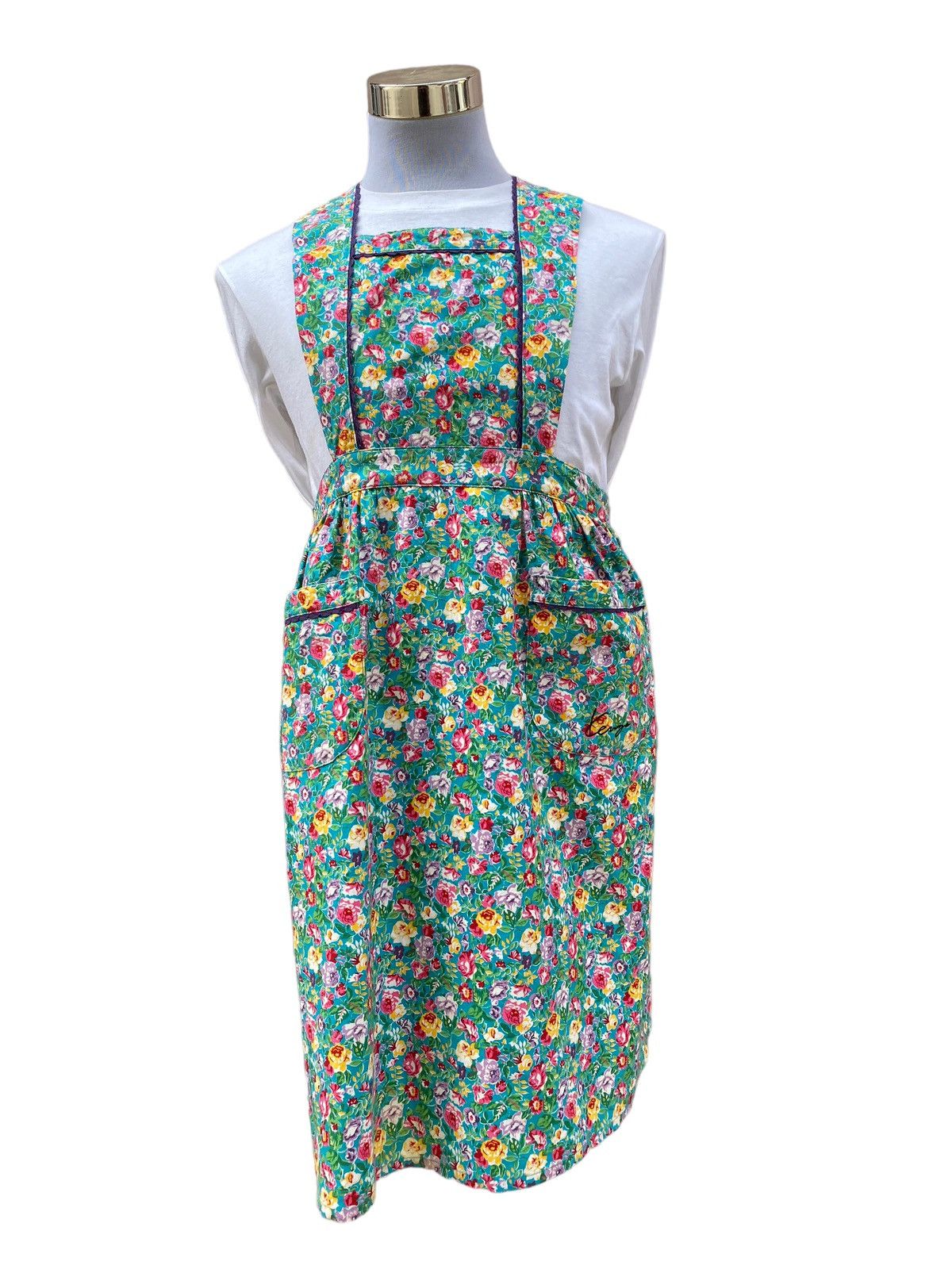 Kenzo Vintage Kenzo Flora Design Apron Size ONE SIZE - 1 Thumbnail