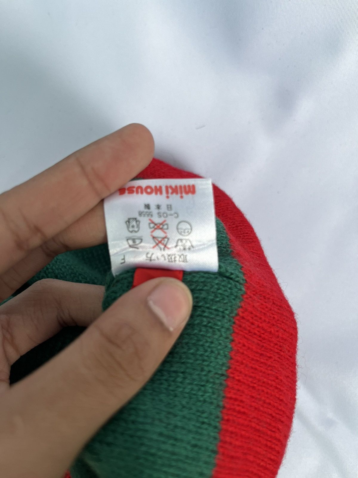 Japanese Brand × Vintage Knitted Crochet Miki House Winter Baenie Hats Size ONE SIZE - 7 Thumbnail