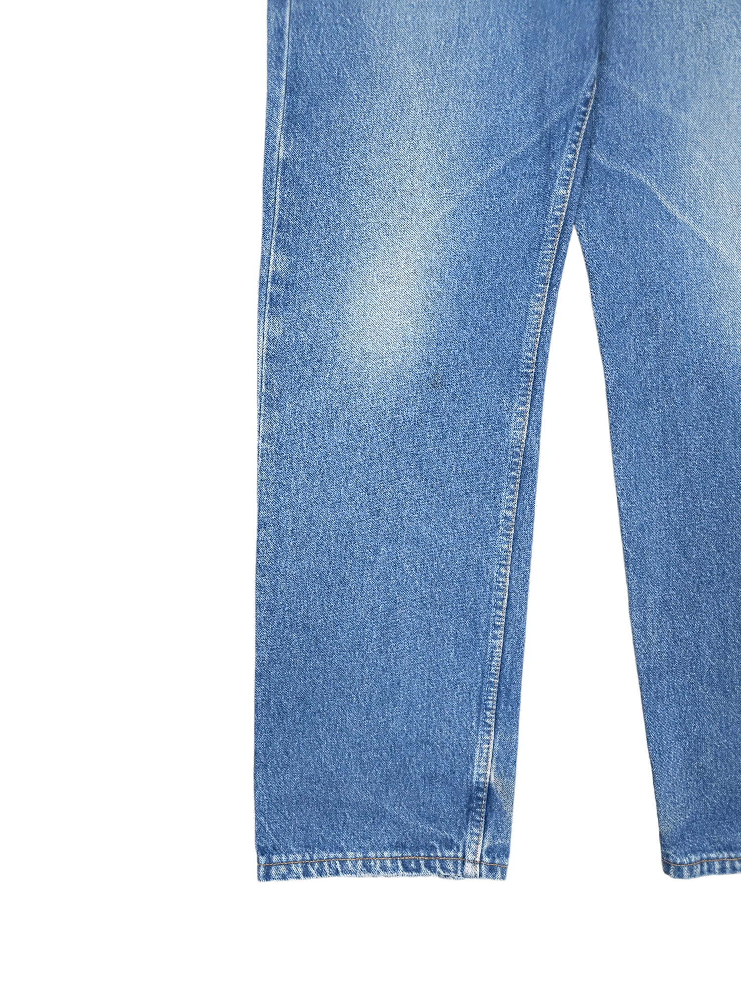 Levi's × Levi's Vintage Clothing × Vintage 💎 38/32 Vintage 90's Levi's 501 Washed Straight Denim Jeans Size US 38 / EU 54 - 7 Thumbnail