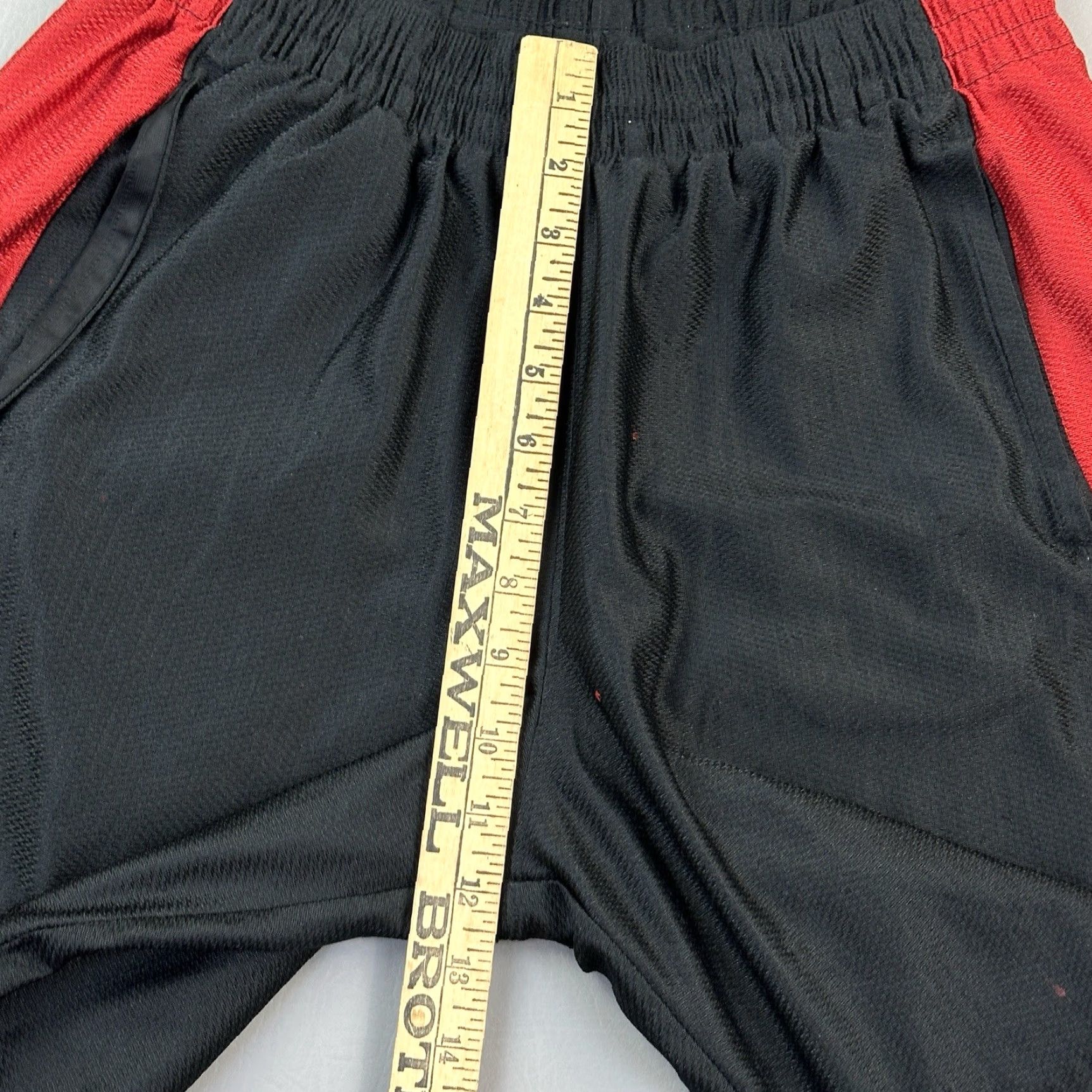 Nike Nike Shorts Mens Small Black Colorblock Basketball Active Swoosh Logo Size US 29 - 5 Thumbnail